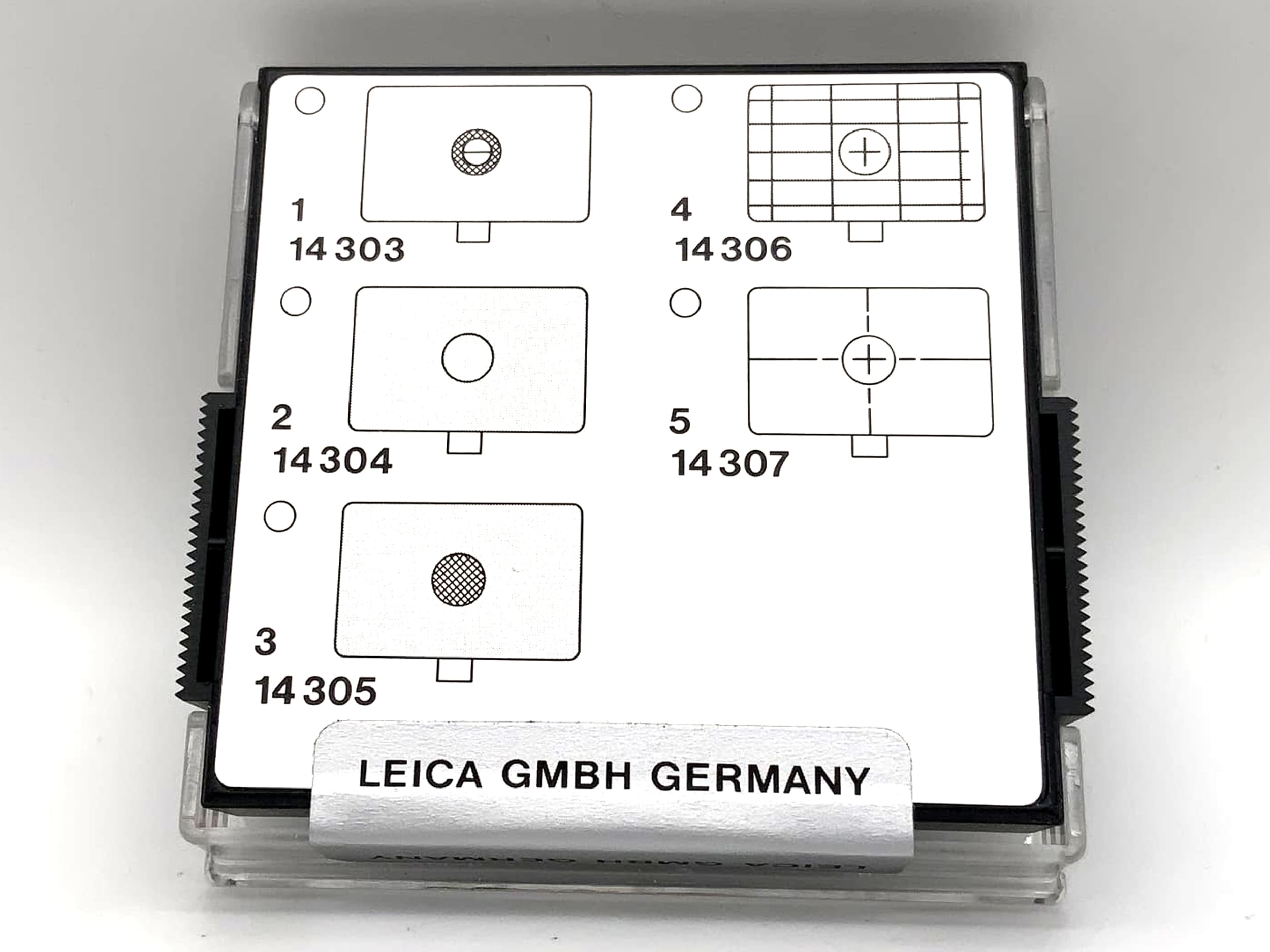 Leica Einstellscheibe 14304 Nr2 Leica R4-7 Focusing Screen Vollmattscheibe