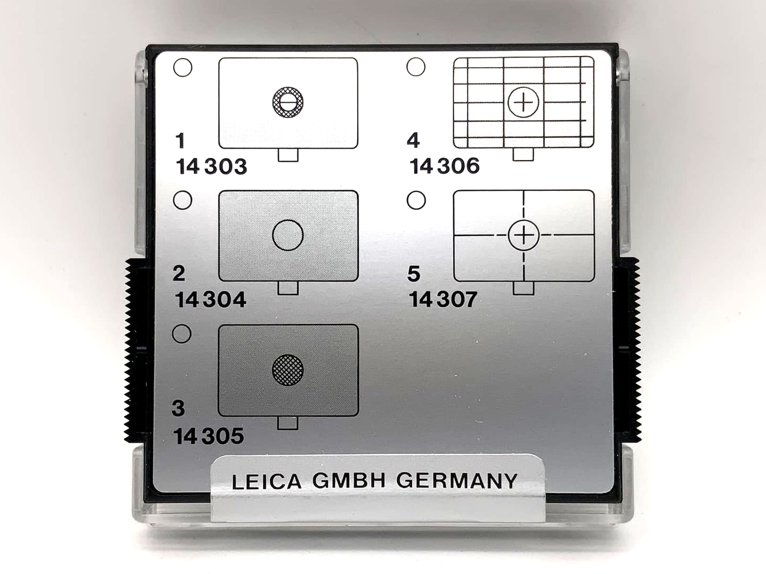 Leica Einstellscheibe 14305 Leica R4-7 Focusing Screen Mikroprismenscheibe