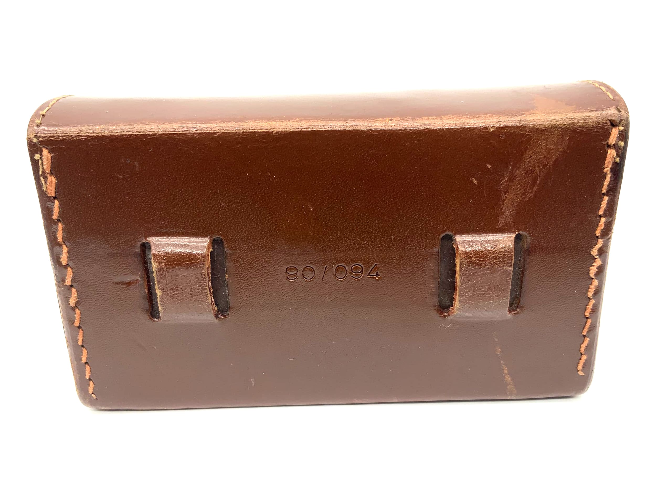 Voigtländer Bereitschaftstasche 90/094 braun Ledertasche für Blende + Filter