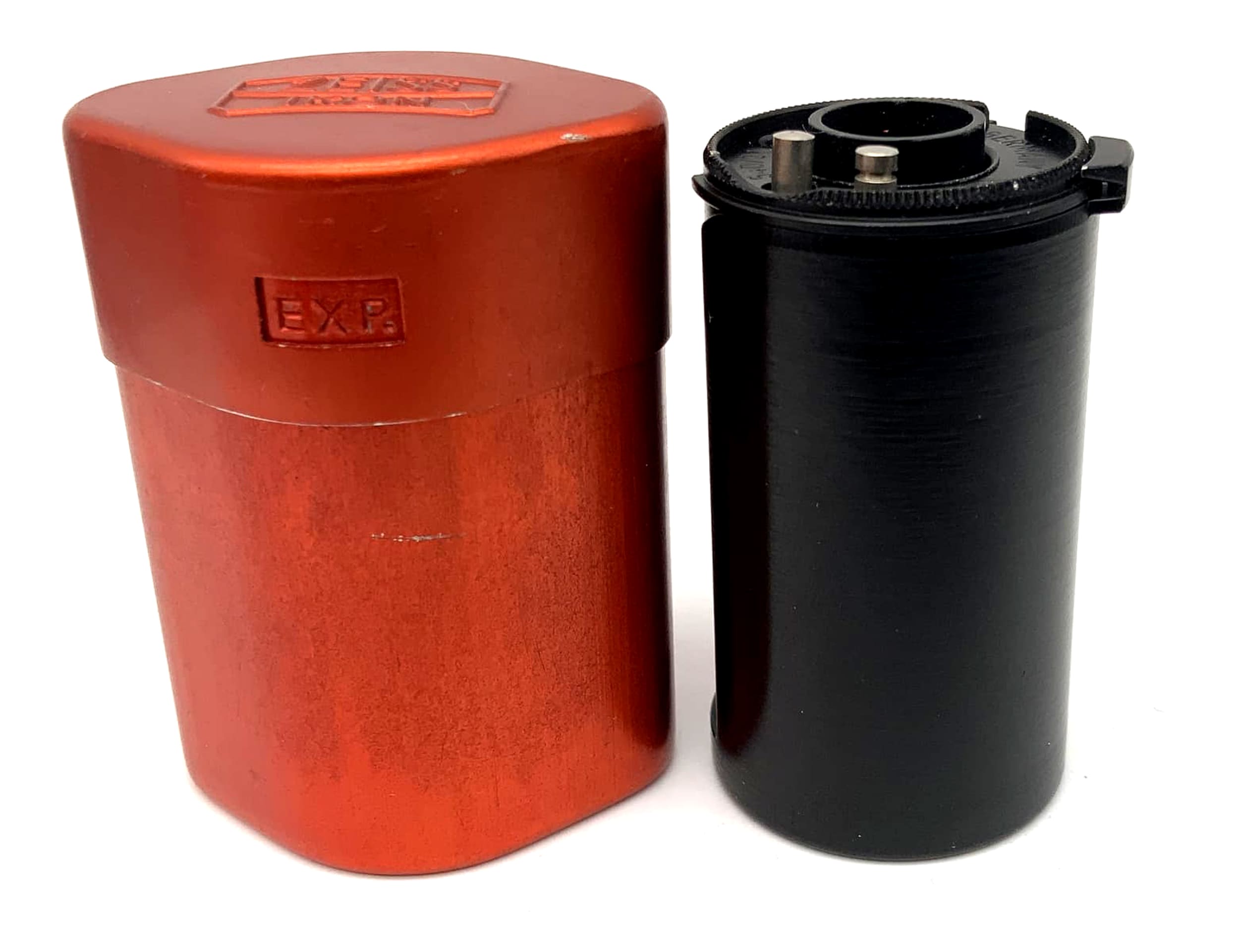 Zeiss Ikon Filmkassette 540/01 Filmpatrone Filmspule 24 für Contax mit Dose