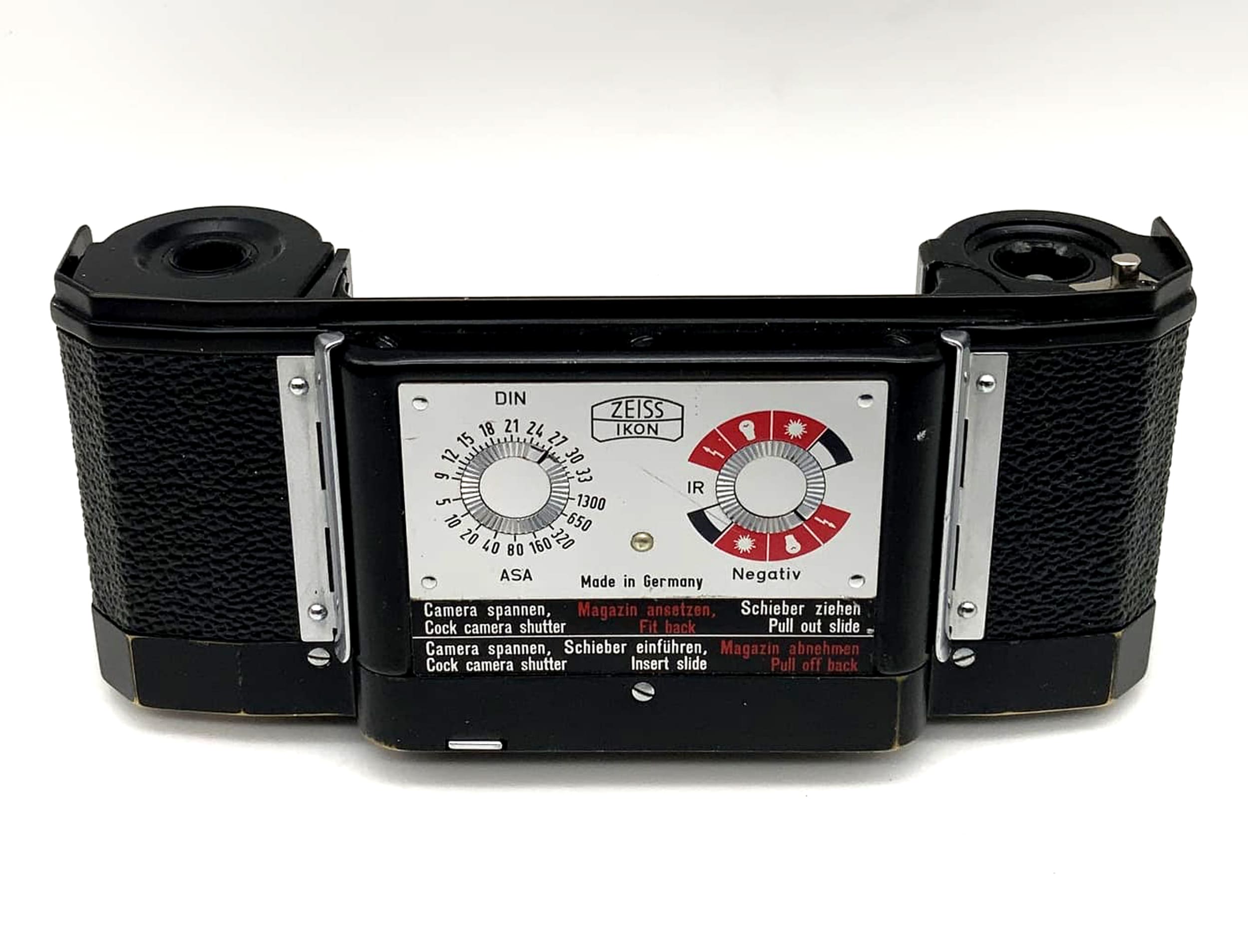 Zeiss Ikon Wechselmagazin 200302 schwarz Rückwand für Contaflex