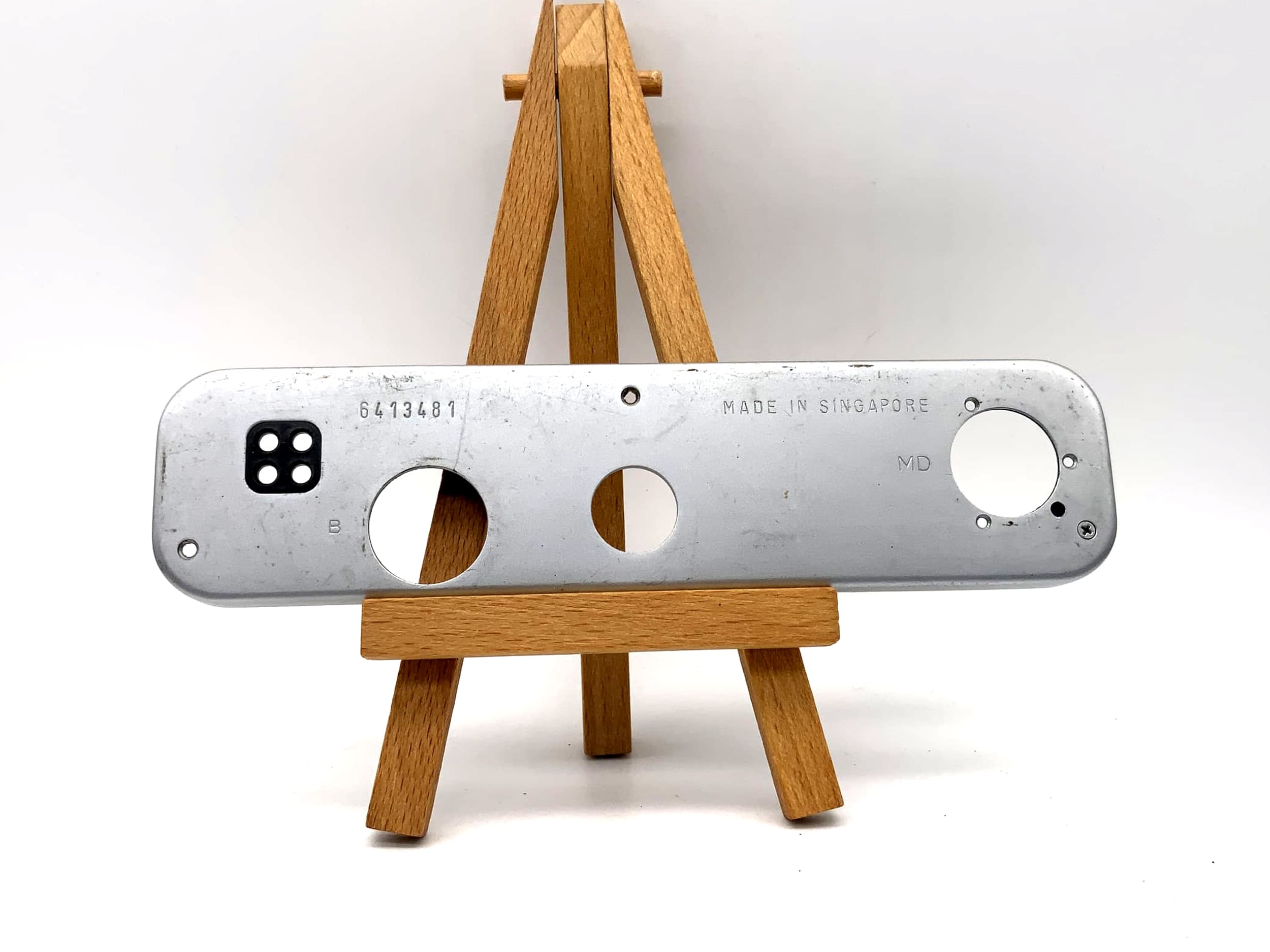 Rolleiflex Bodenplatte SL 35 E schwarz Base Plate Ersatzteil