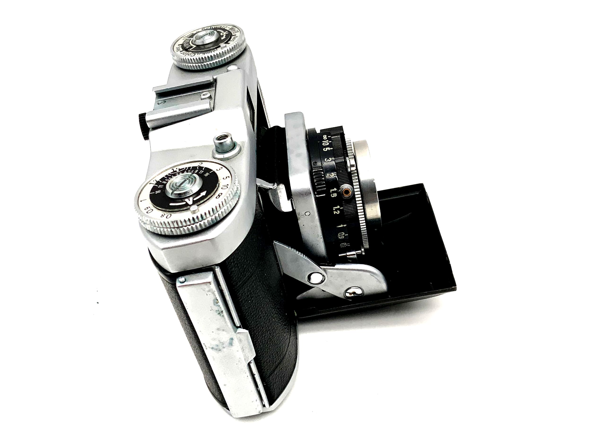 Balda Beltica Klappkamera mit E. Ludwig Meritar red V 1:2.9 f=50mm Vebur