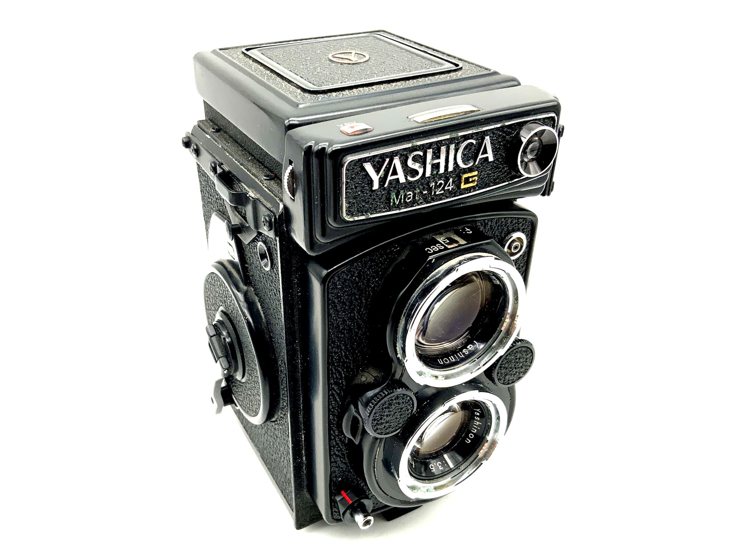 Yashica Mat 124 G TLR mit Yashinon 1:3.5 f=80mm Copal-SV 6x6 zweiäugige Kamera