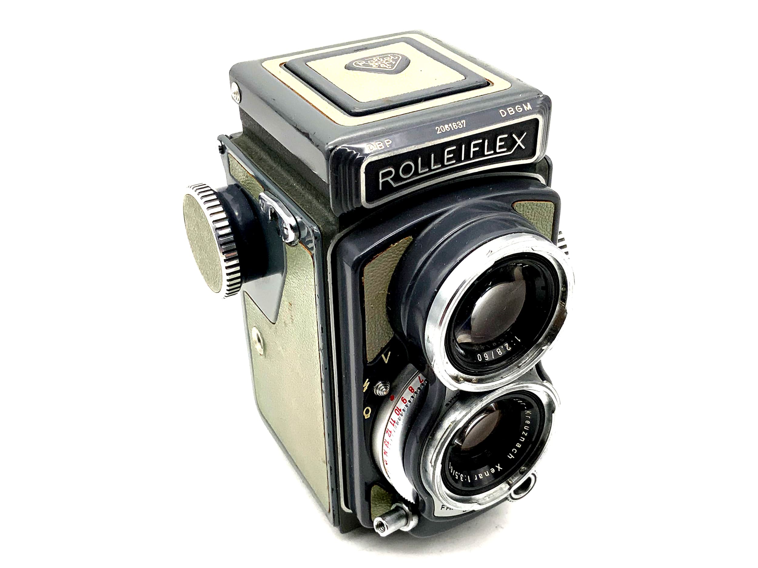 Rollei Rolleiflex Baby 4x4 TLR mit Xenar 1:3.5/60 Synchro Compur zweiäugig