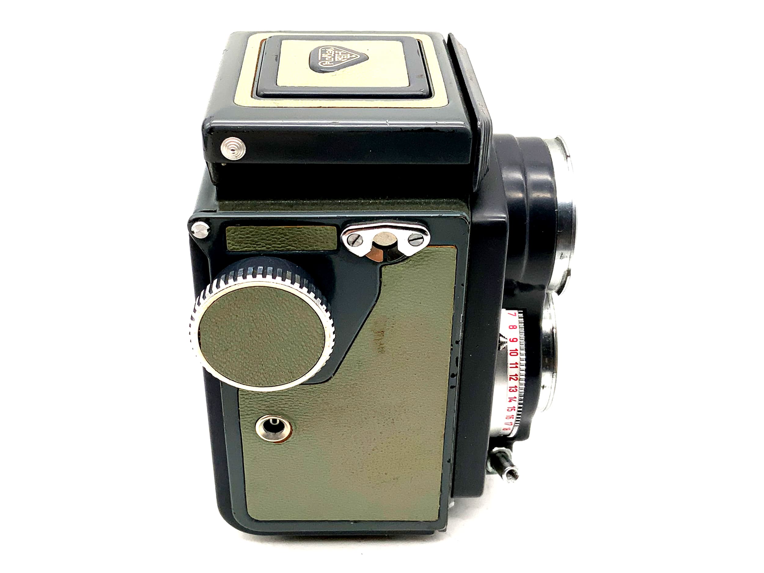 Rollei Rolleiflex Baby 4x4 TLR mit Xenar 1:3.5/60 Synchro Compur zweiäugig