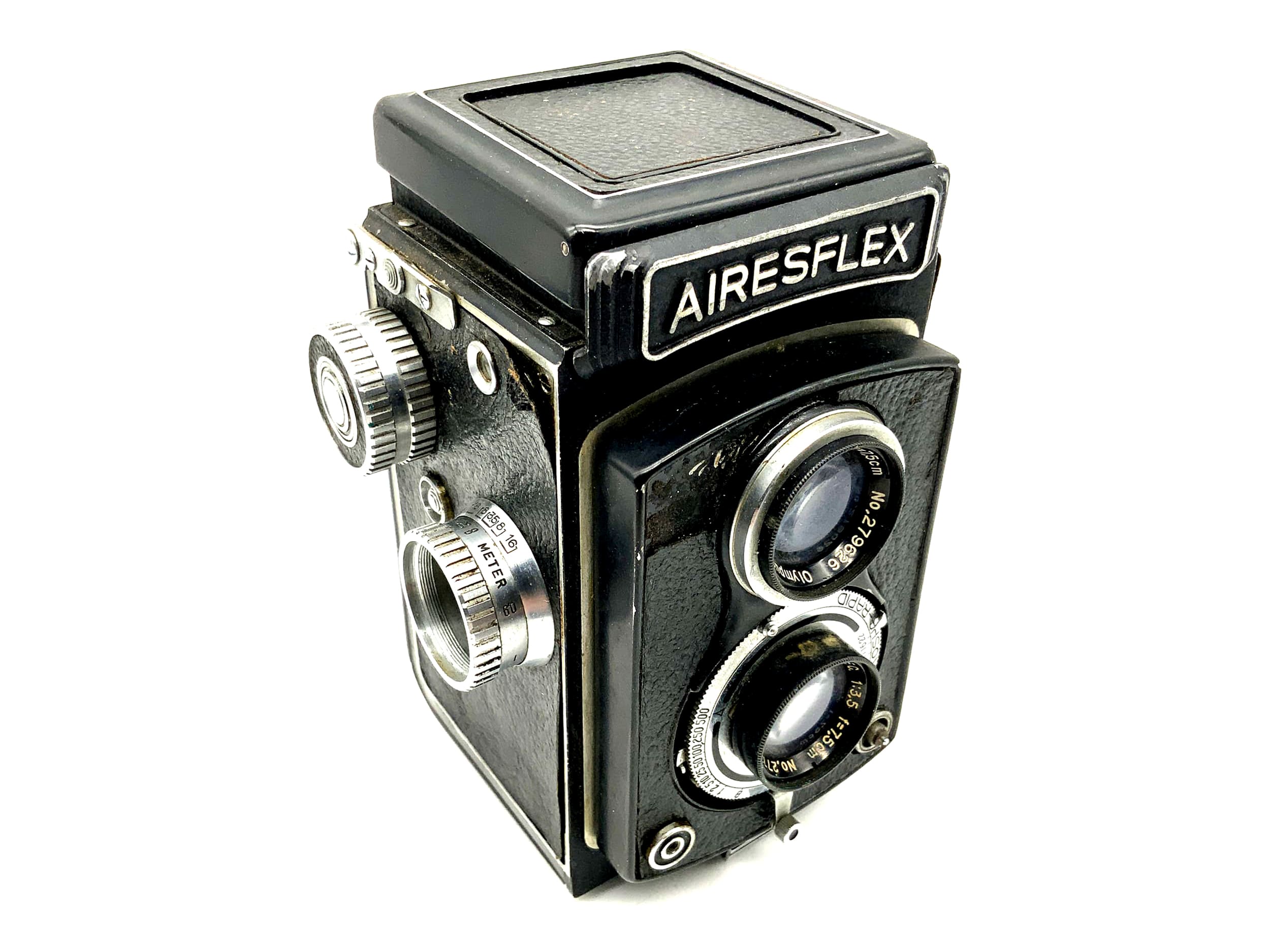 Aires Airesflex TLR mit Olympus Zuiko F.C. 1:3.5/7,5cm Seikosha-Rapid zweiäugig