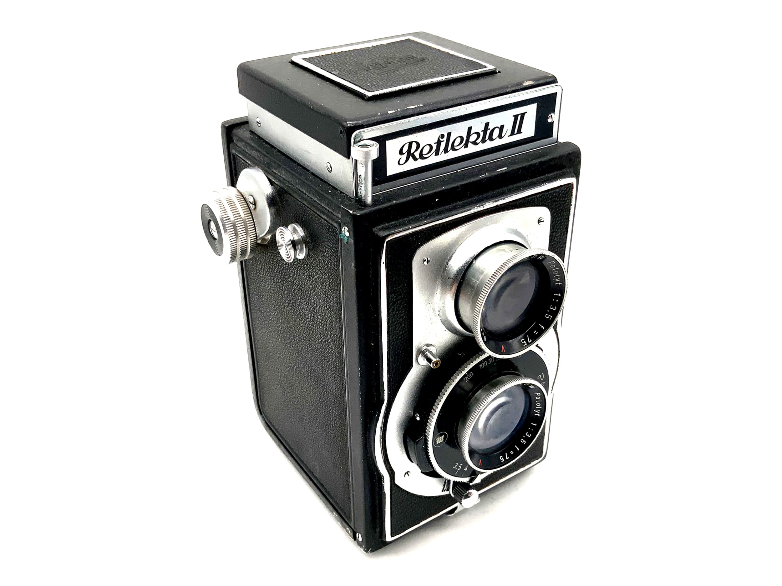 Welta Reflekta II TLR mit ROW Pololyt 1:3.5 f=75 red V velax zweiäugige Kamera