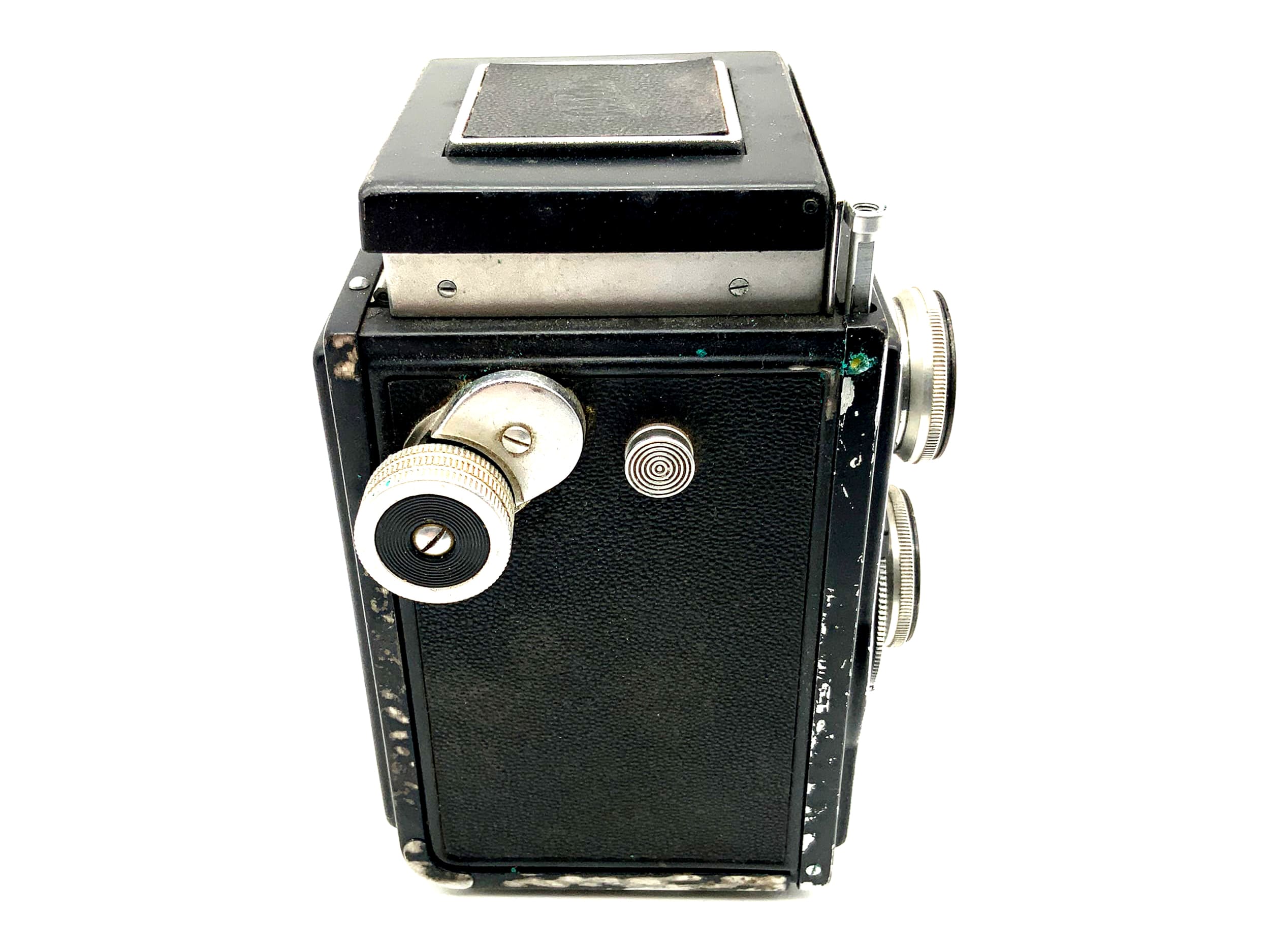 Welta Reflekta II TLR mit E.Ludwig Meritar red V 1:3.5 f=75mm Cludor zweiäugig