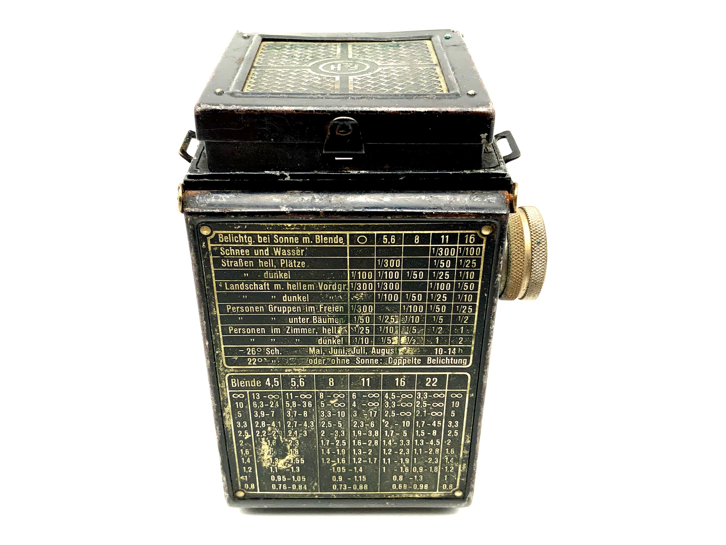 Rollei Rolleicord I TLR mit Carl Zeiss Triotar 1:4.5 f=7.5cm Model I Compur