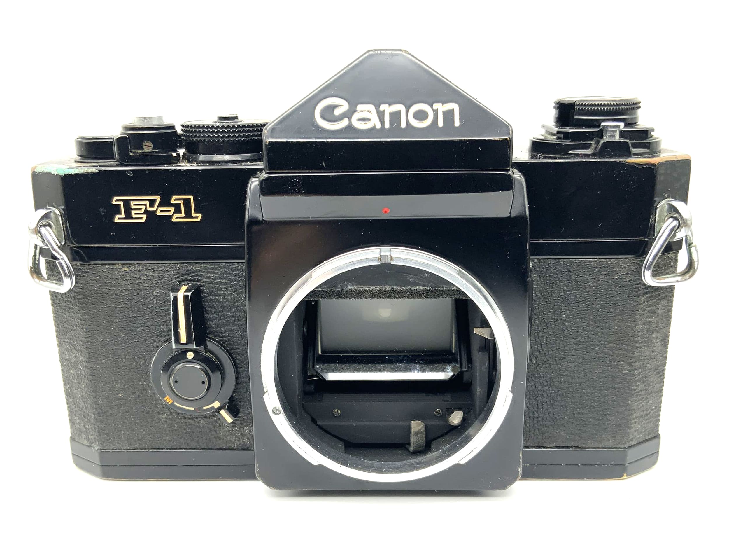 Canon F-1 defekt 35mm Spiegelreflexkamera SLR analog Body Gehäuse (Canon FD)