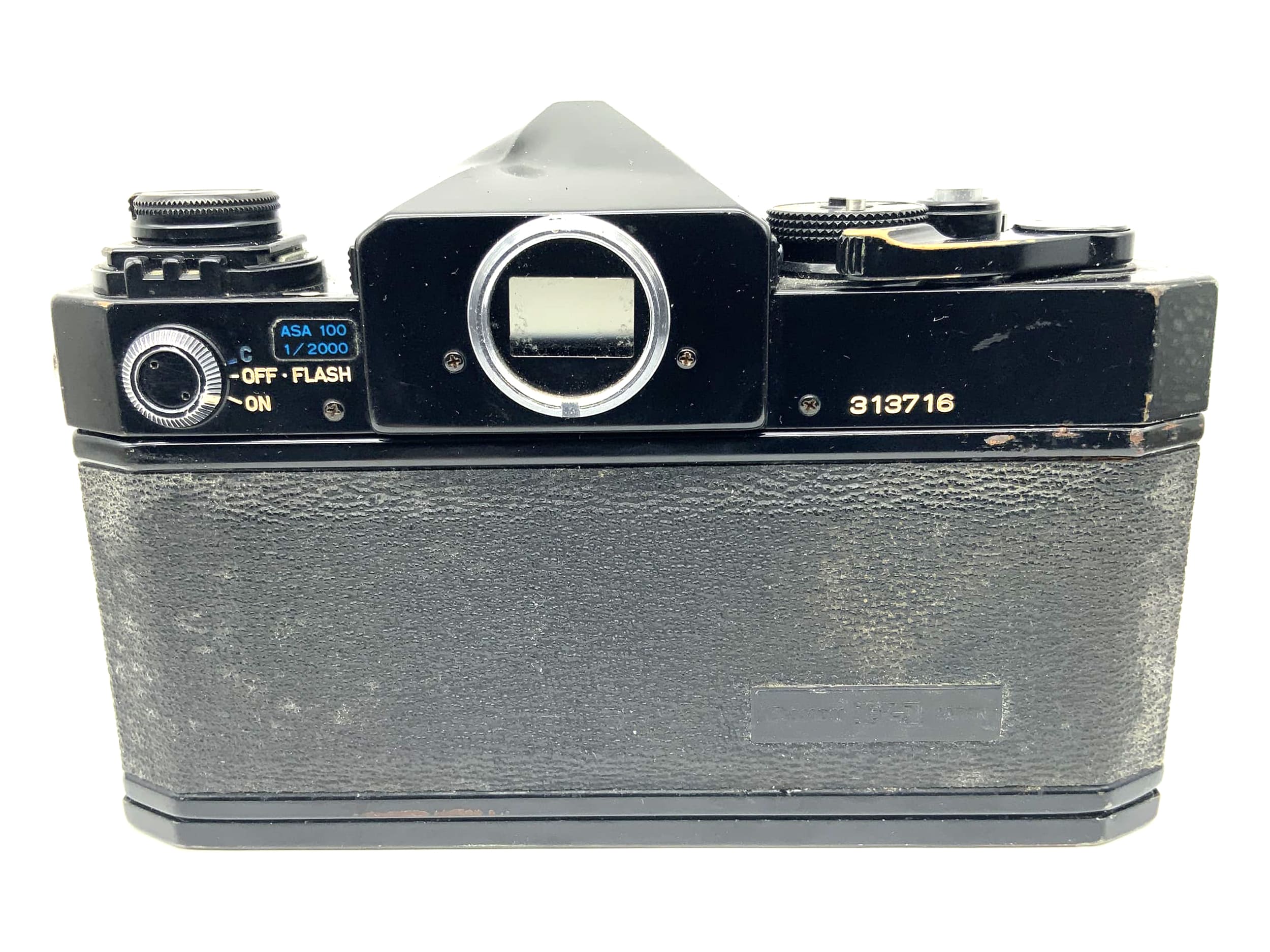 Canon F-1 defekt 35mm Spiegelreflexkamera SLR analog Body Gehäuse (Canon FD)