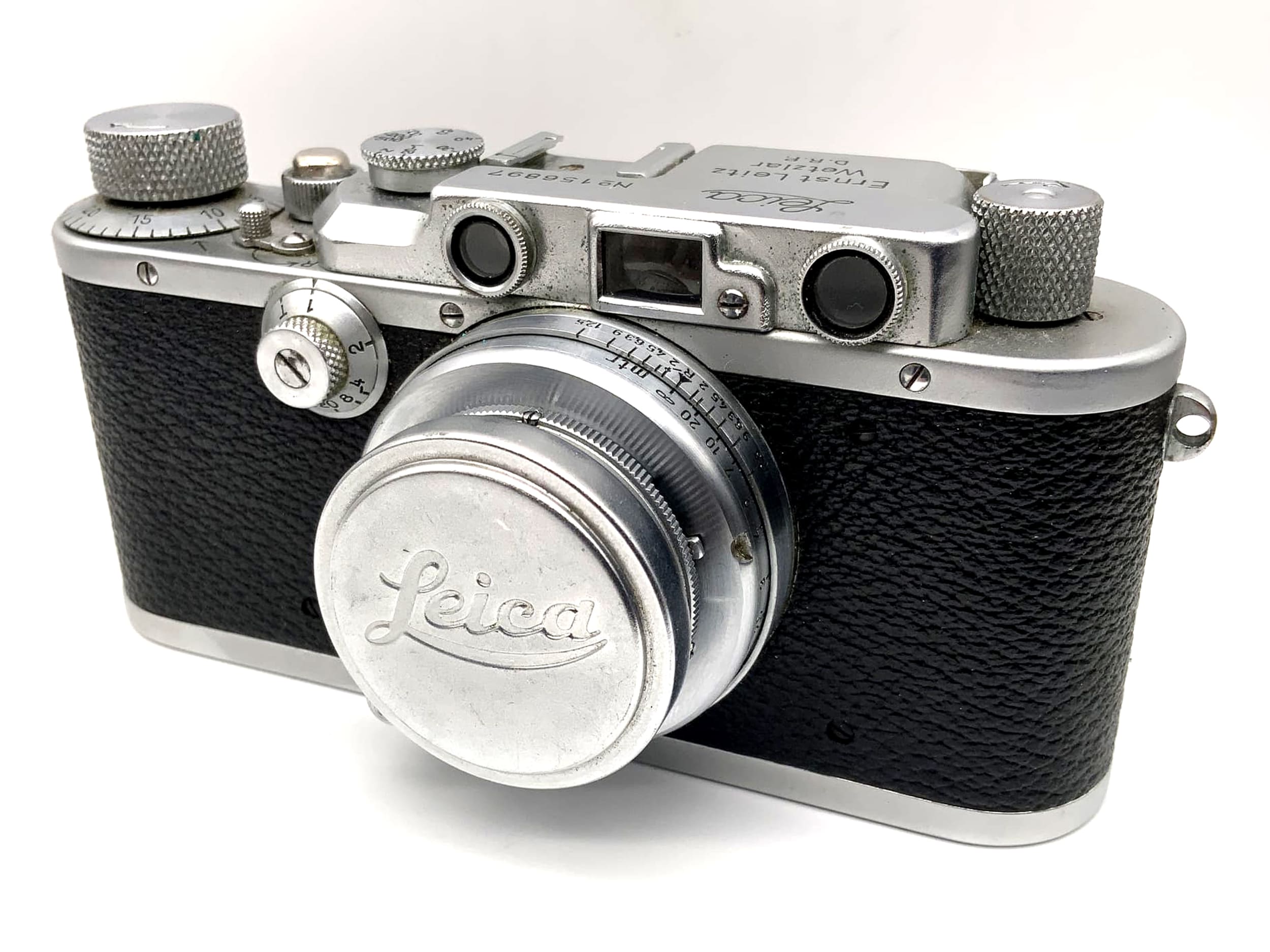 Leitz Leica III 1935 Sucherkamera mit Summar 5cm 1:2 50mm Leica 3 No. 156897