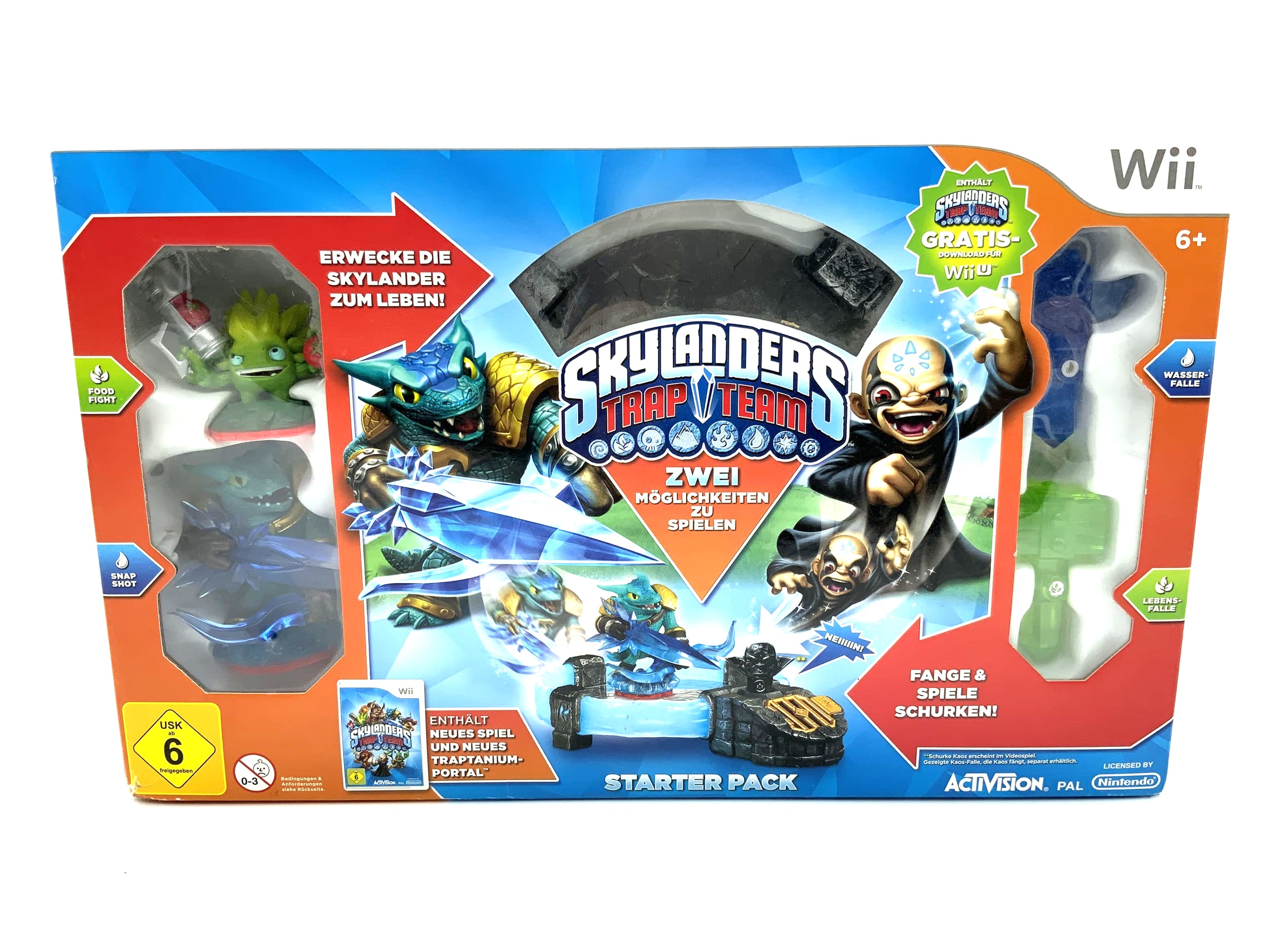 Skylanders Trap Team Starterset für Nintendo Wii starter Pack