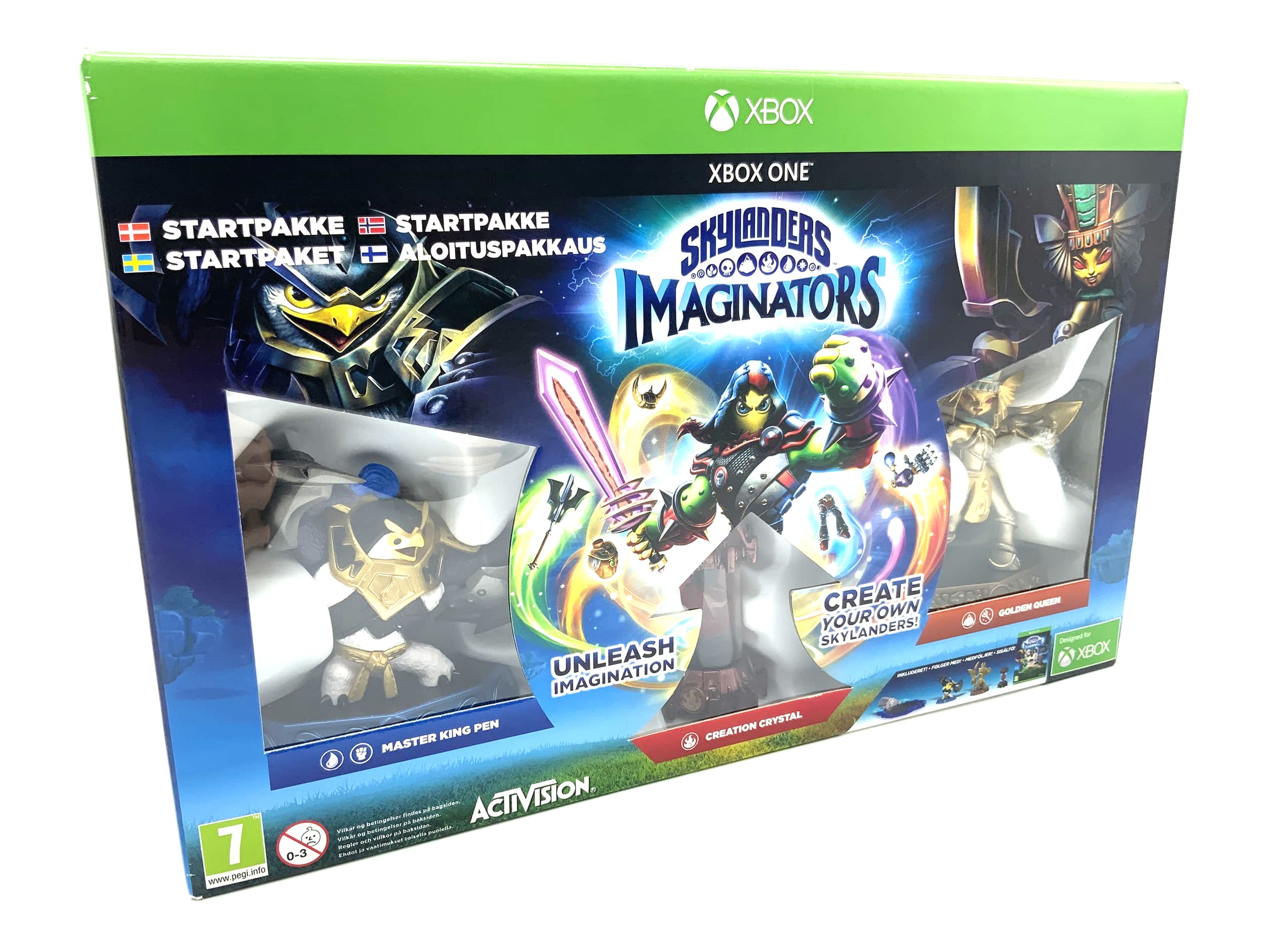 Skylanders Imaginators Starterset für Xbon One starter Pack schwedisch/finnisch!