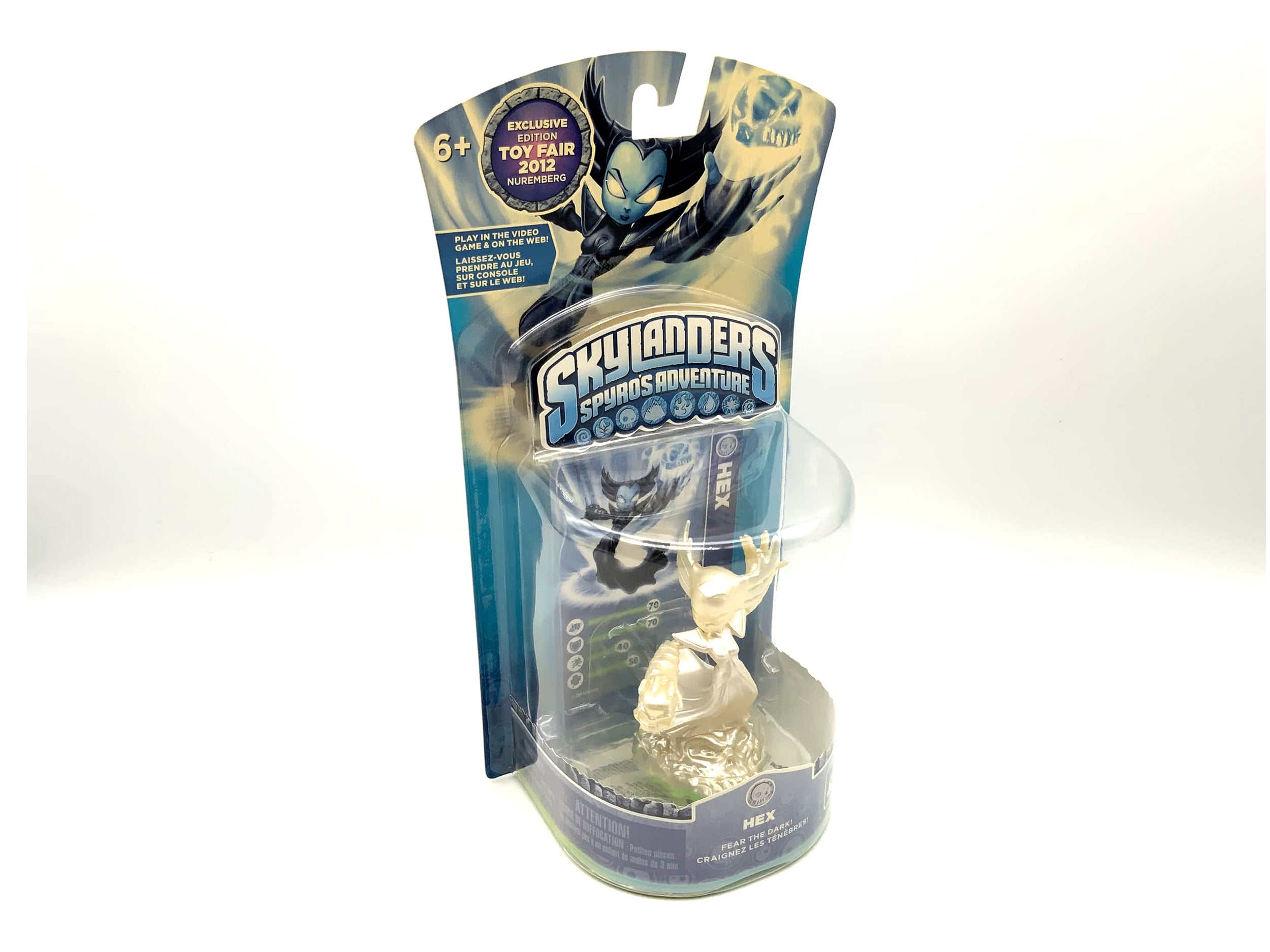 Pearl Hex Skylanders Spyros Adventure Toy Fair 2012 Exclusive OVP