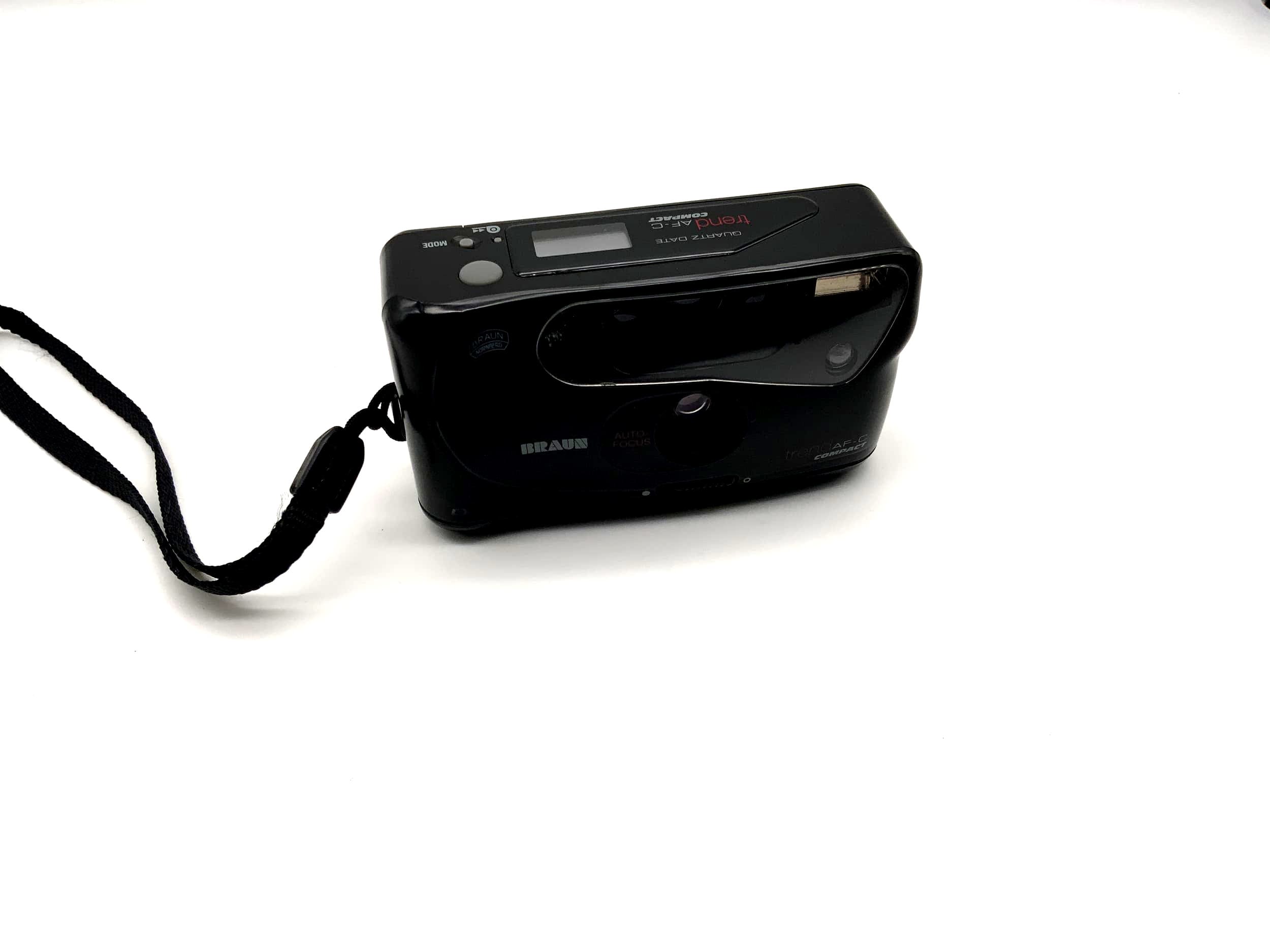 Braun Trend AF-CPoint&Shoot Kompkakamera 35mm AF Autofokus Analogkamera