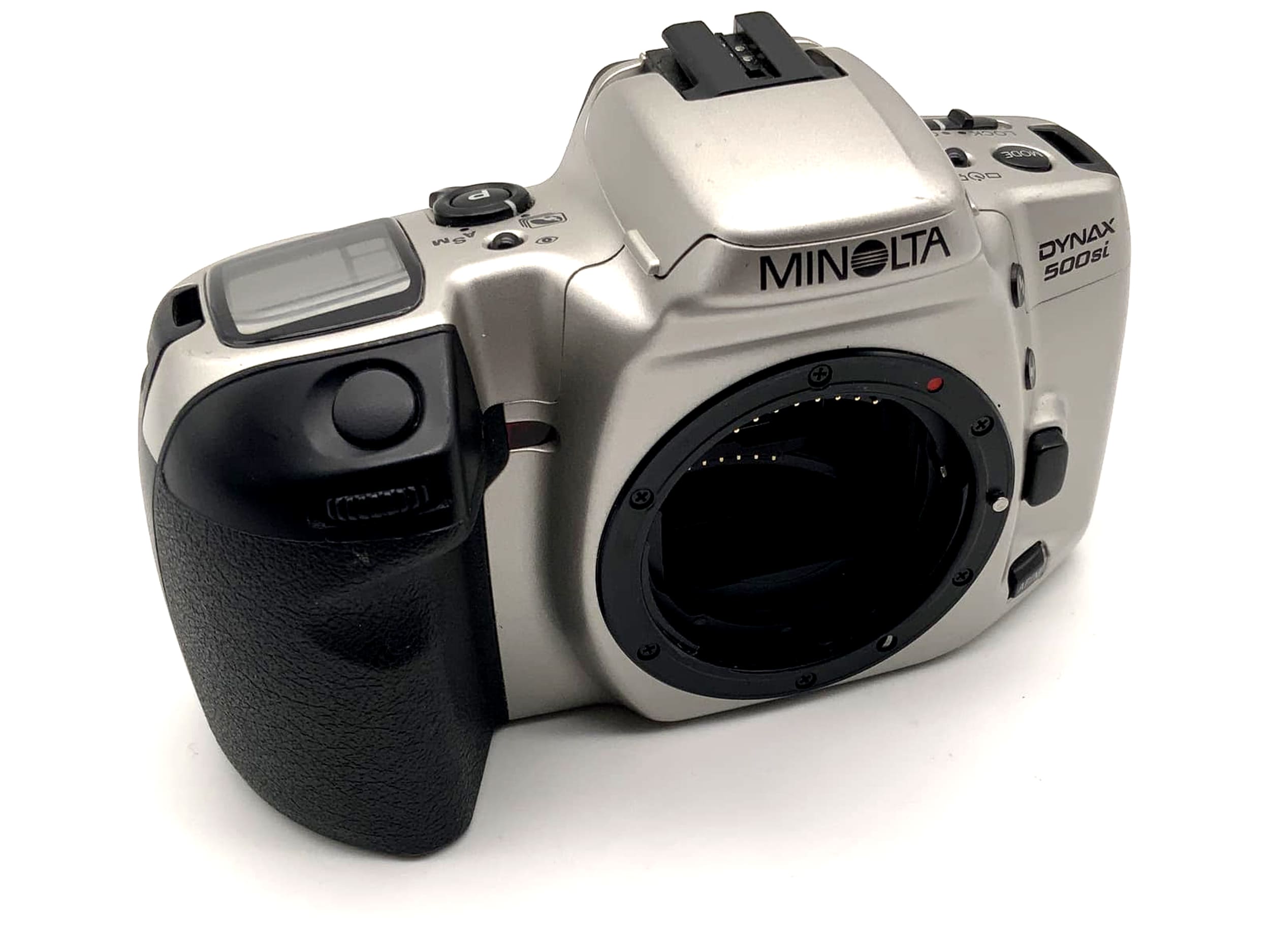 Minolta Dynax 500 si Spiegelreflexkamera 35mm AF Autofokus Analogkamera silber