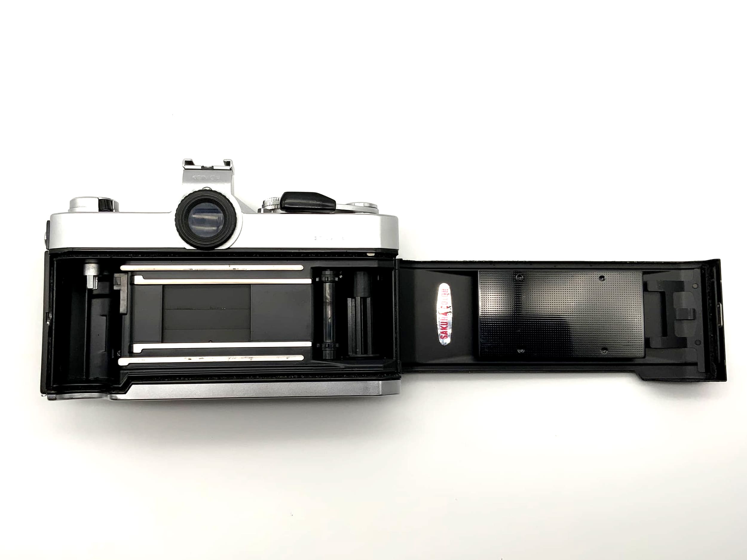 Konica Autoreflex T3 Body Gehäuse SLR Kamera analoge Spiegelreflexkamera 35mm