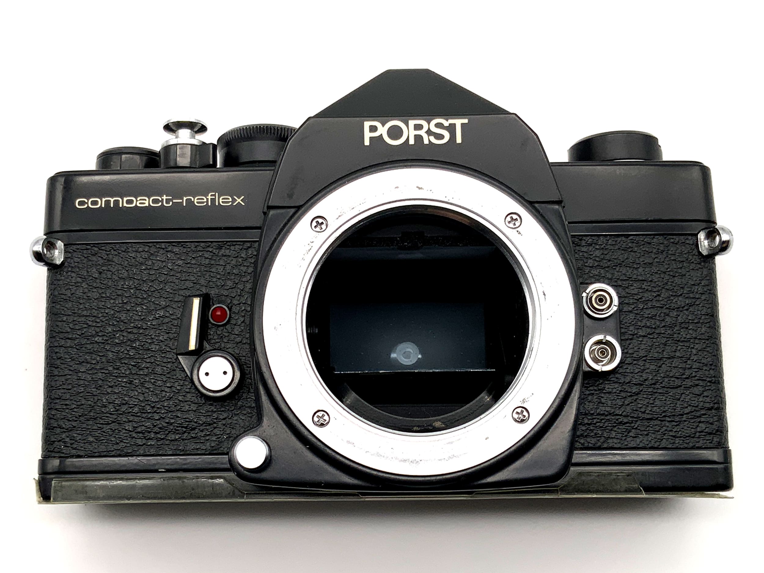 Porst compact-reflex !Beli defekt! Body Gehäuse SLR analoge Spiegelreflexkamera