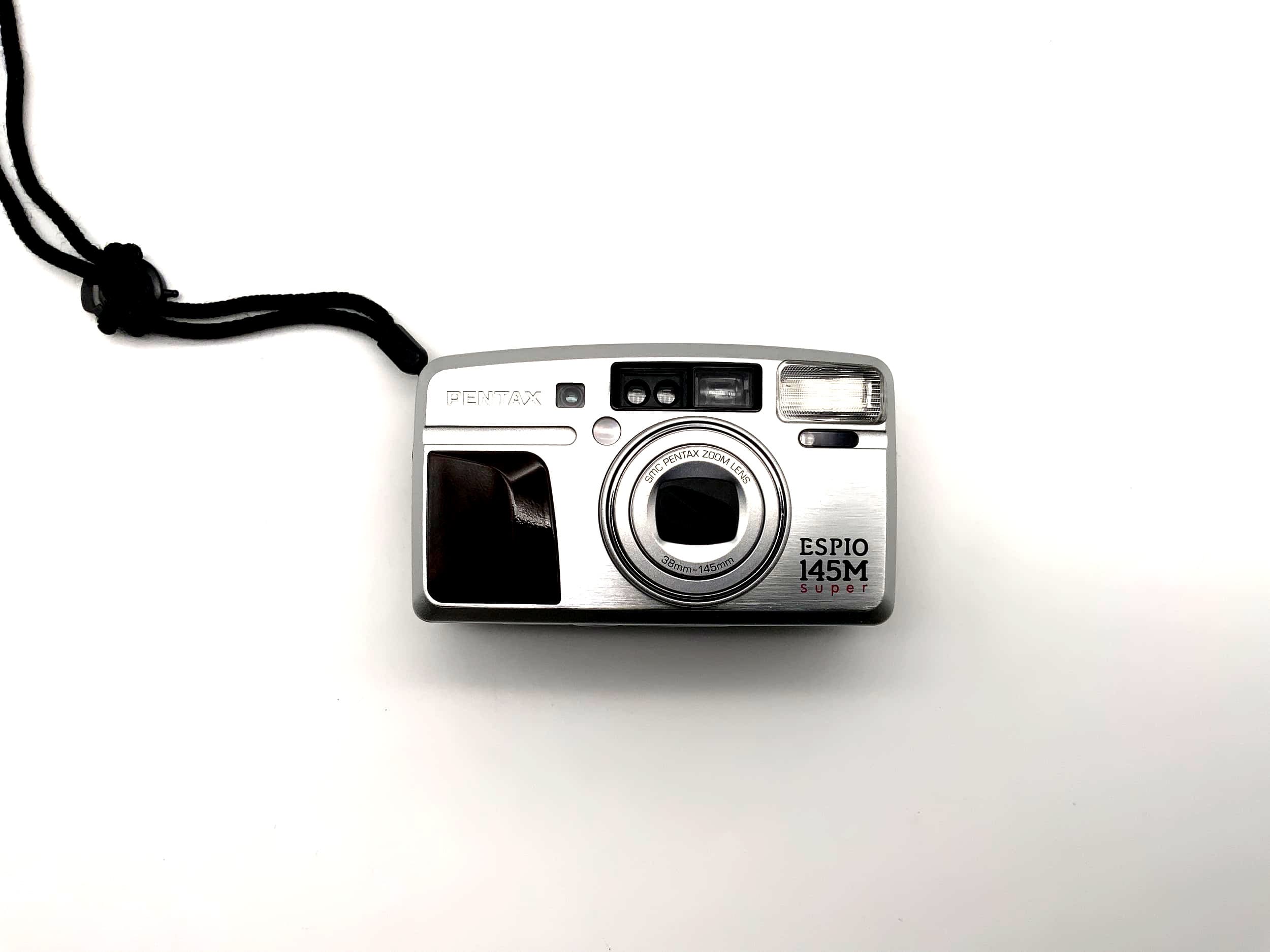 Pentax ESPIO 145M super Kompaktkamera smc Pentax Zoom 38-145mm Analogkamera AF