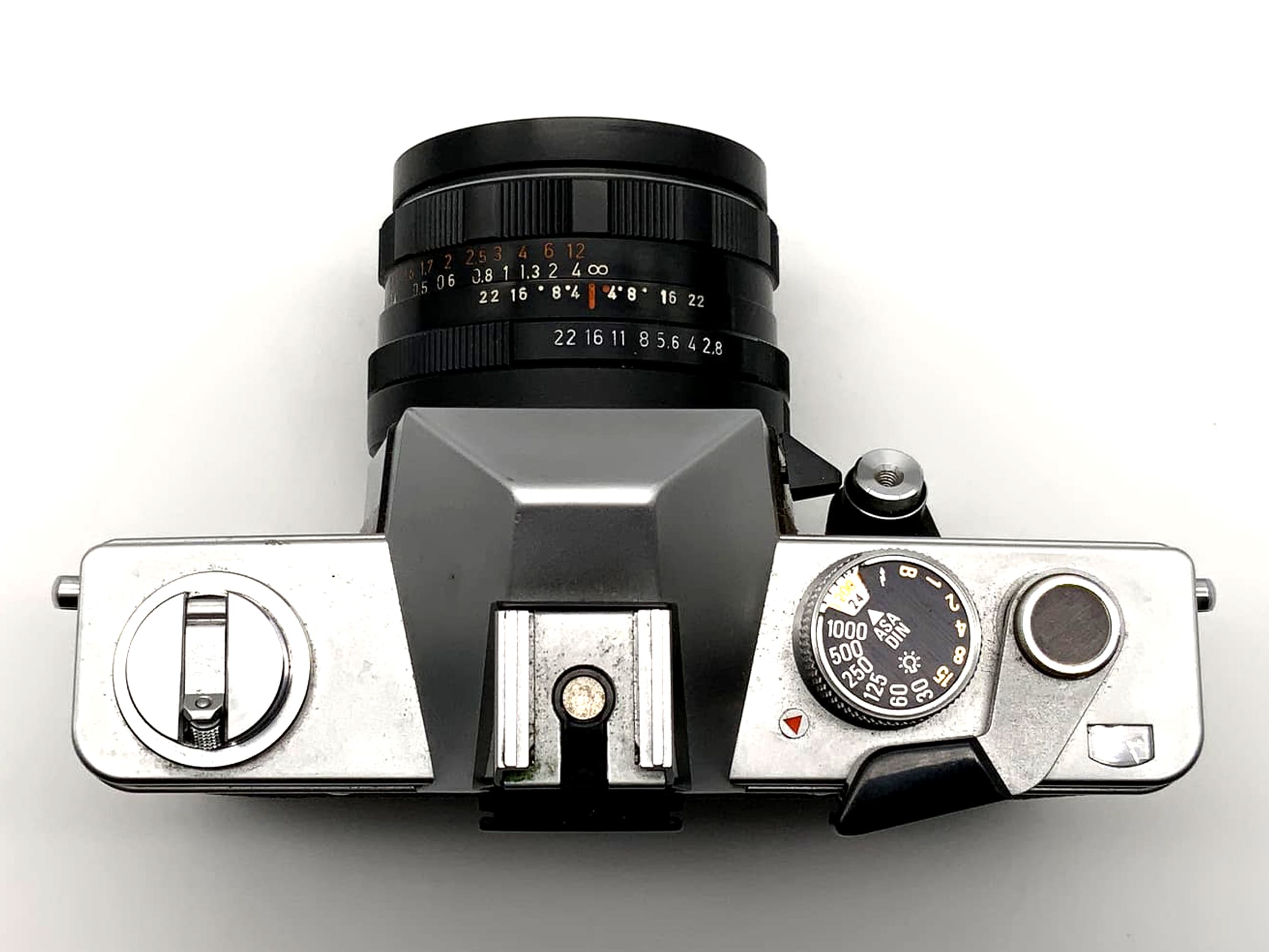 Pentacon Praktica LTL3 mit 2.8 29mm Objektiv Spiegelreflexkamera 35mm analog