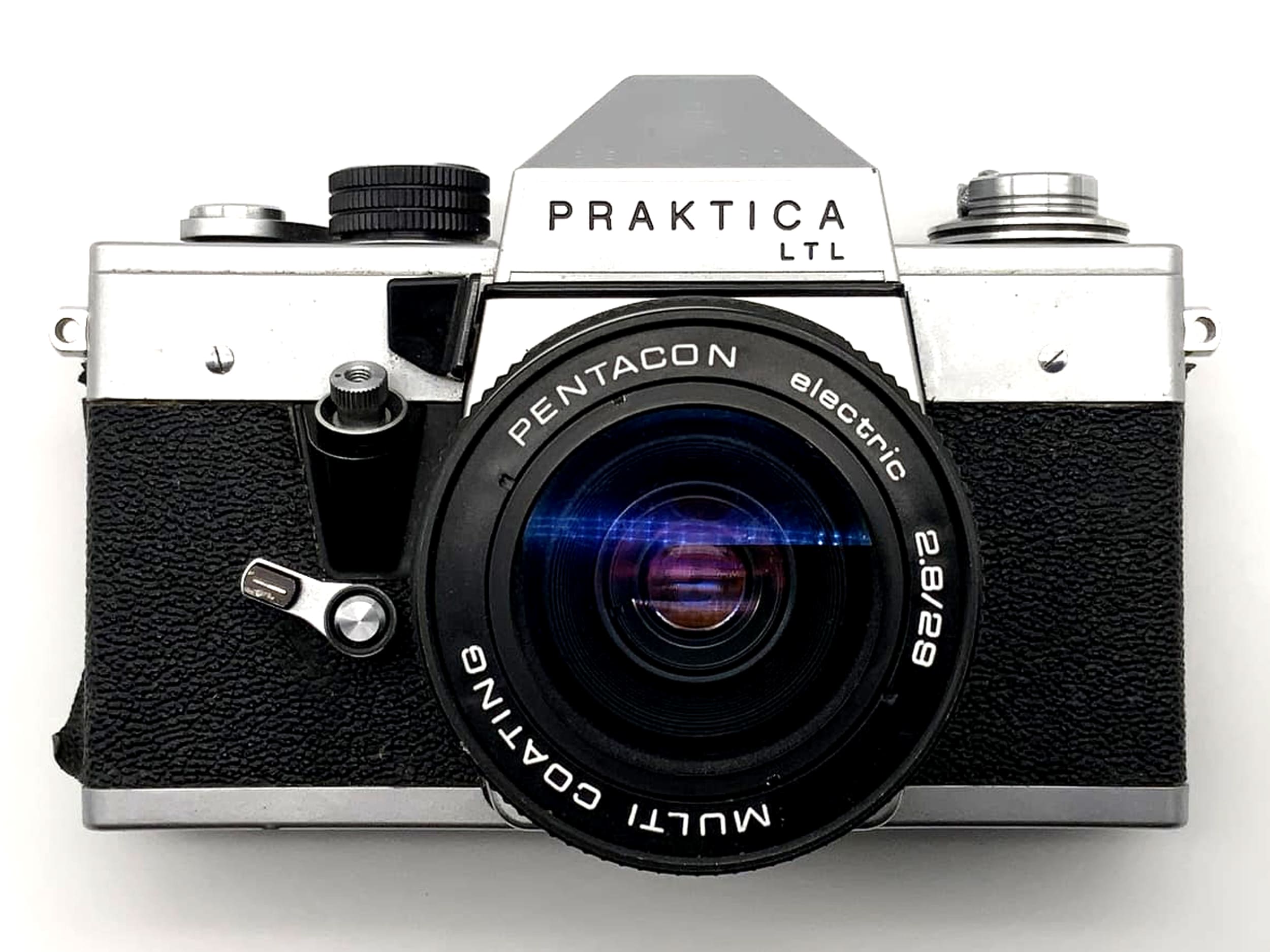 Pentacon Praktica LTL mit 2.8 29mm Objektiv Spiegelreflexkamera 35mm analog