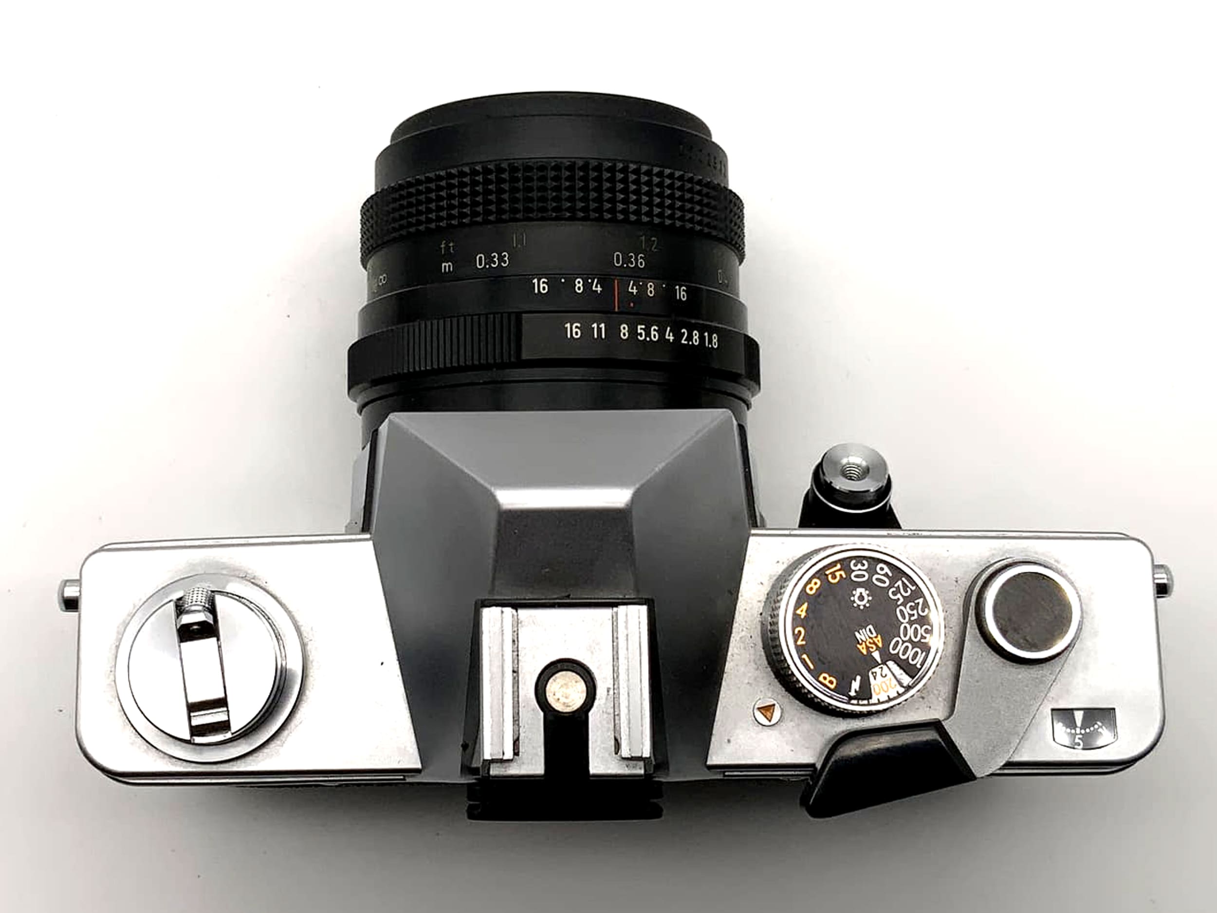 Pentacon Praktica L2 mit 1.8 50mm Objektiv Spiegelreflexkamera 35mm analog