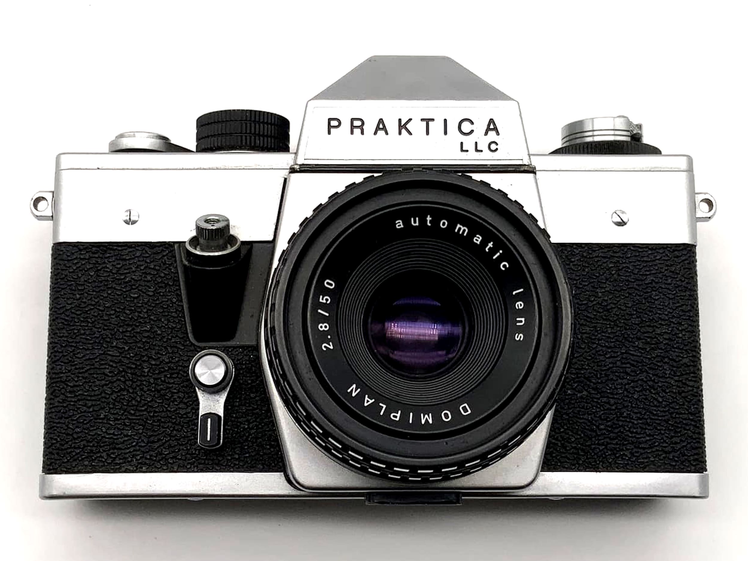 Pentacon Praktica LLC mit Domiplan 2.8 50mm Spiegelreflexkamera 35mm analog
