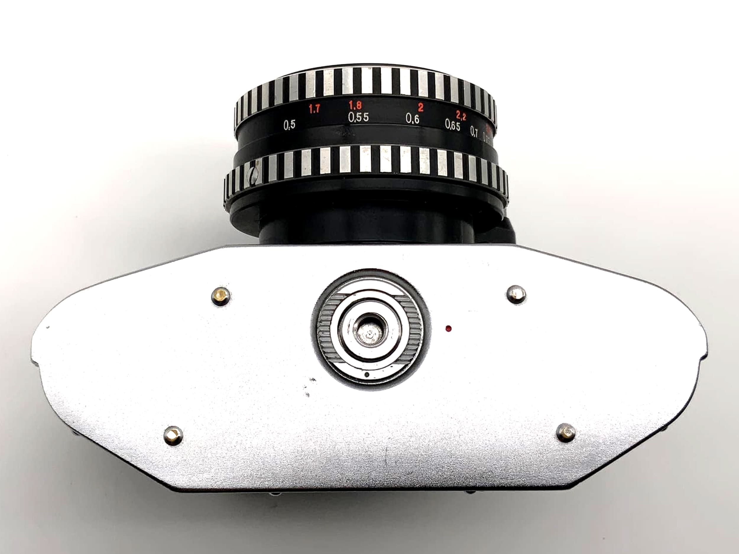 Exakta EXA 1a mit Tessar 2.8 50mm Objektiv Spiegelreflexkamera 35mm analog