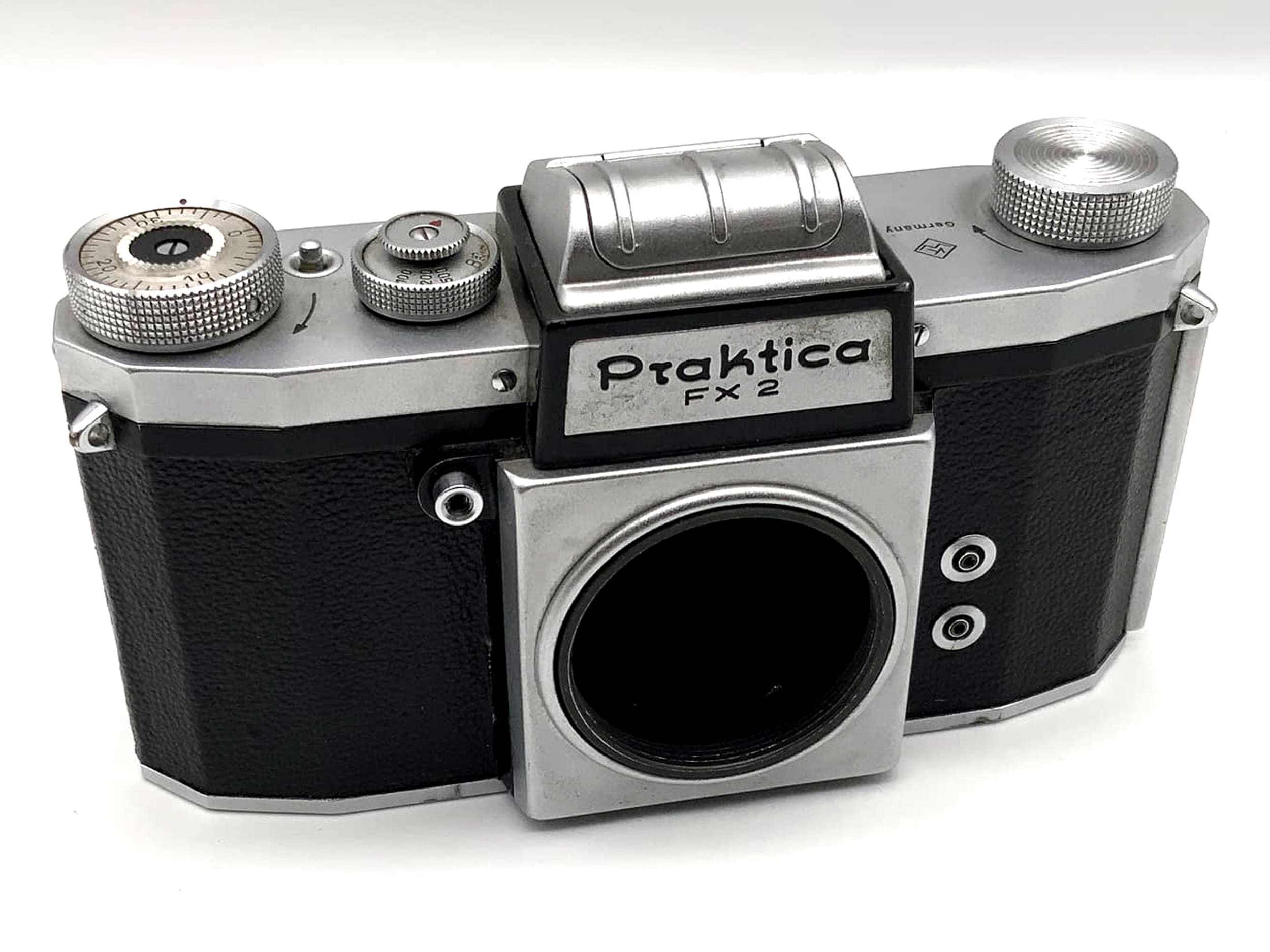 Pentacon Praktica FX2 Body Gehäuse SLR Kamera analoge Spiegelreflexkamera 35mm