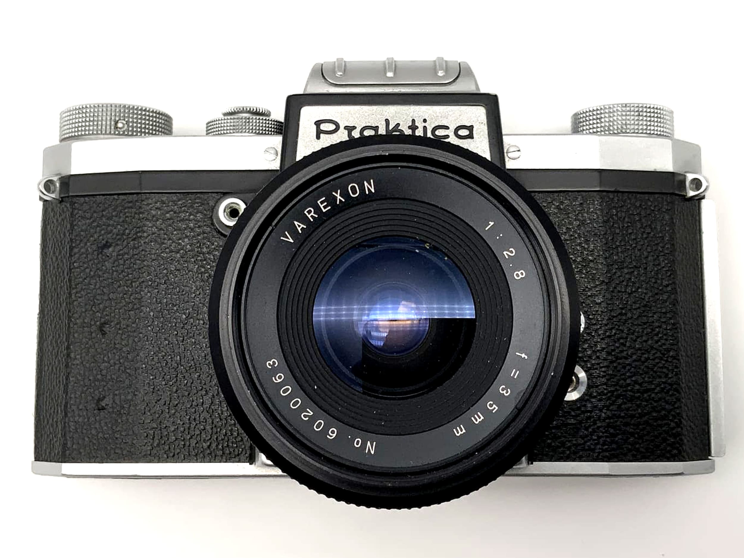 Pentacon Praktica F.X 2 analoge Spiegelreflexkamera Varexon 1:2.8 35mm Objektiv