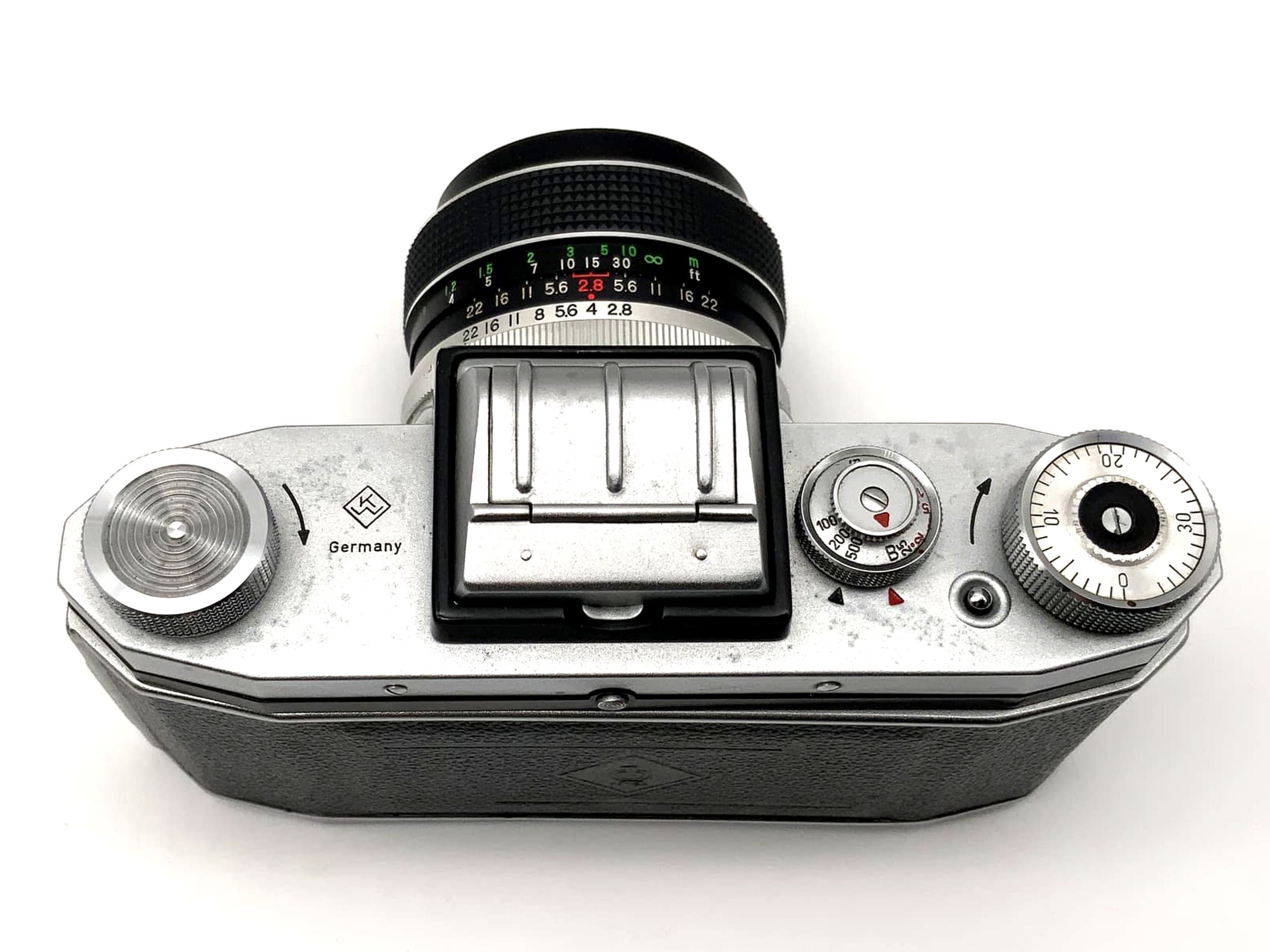 Pentacon Praktica F.X 2 analoge Spiegelreflexkamera Varexon 1:2.8 35mm Objektiv