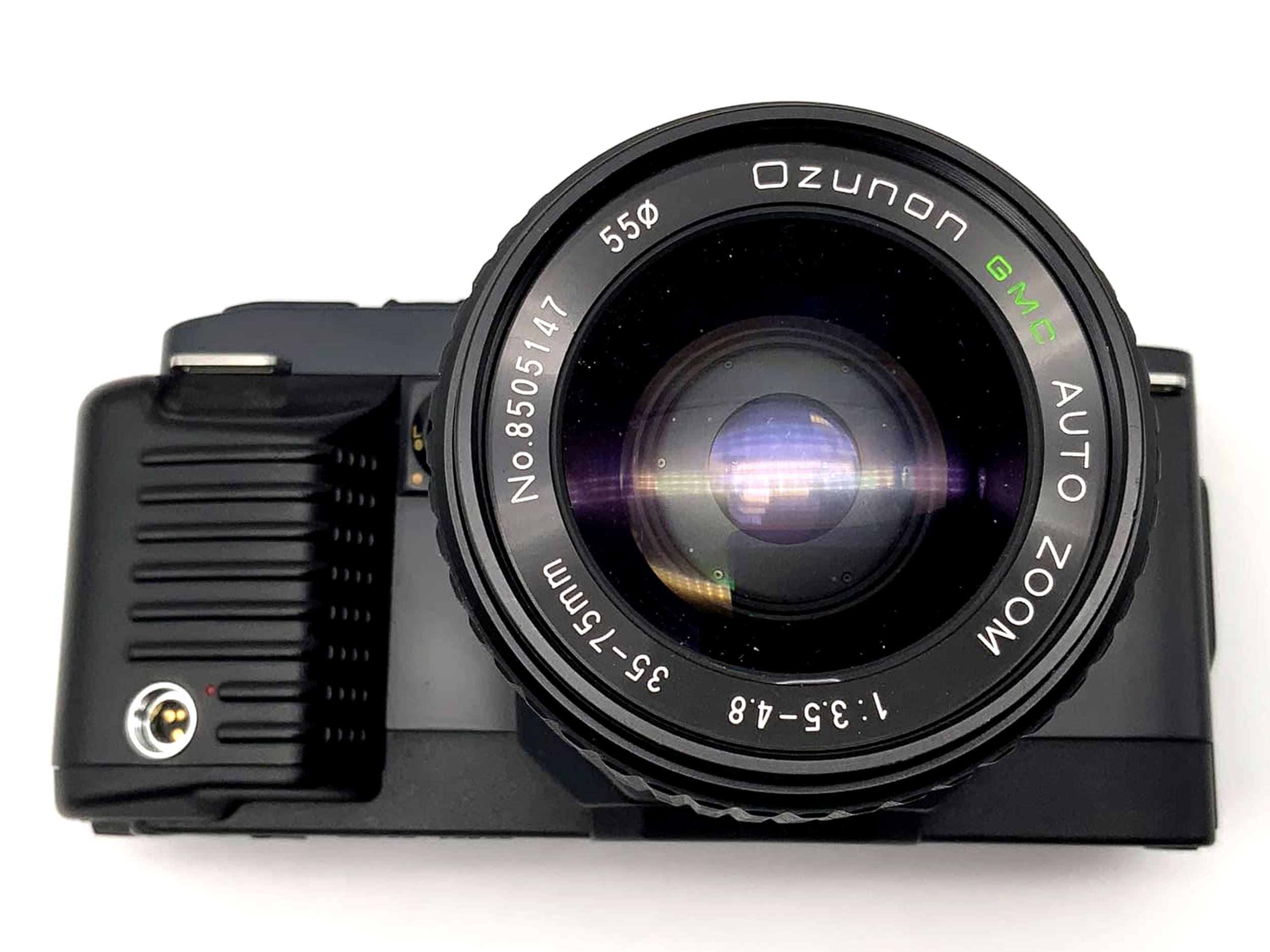 Canon T70 analoge Spiegelreflexkamera mit Ozunon GMC 1:3.5-4.8 35-75mm Objektiv