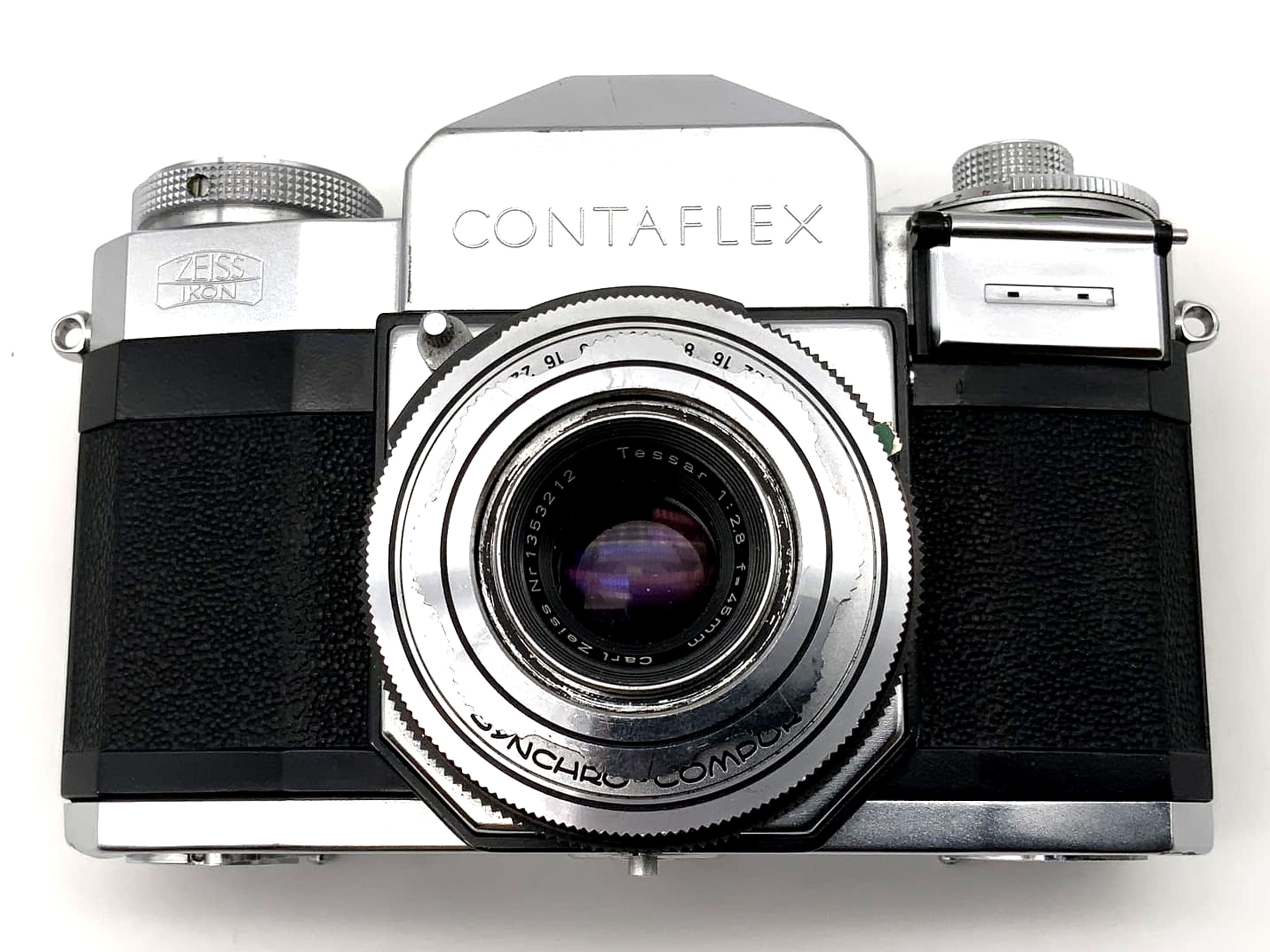 Zeiss Ikon Contaflex Tessar 2.8 45mm Kamera Synchro Compur Analogkamera 35mm