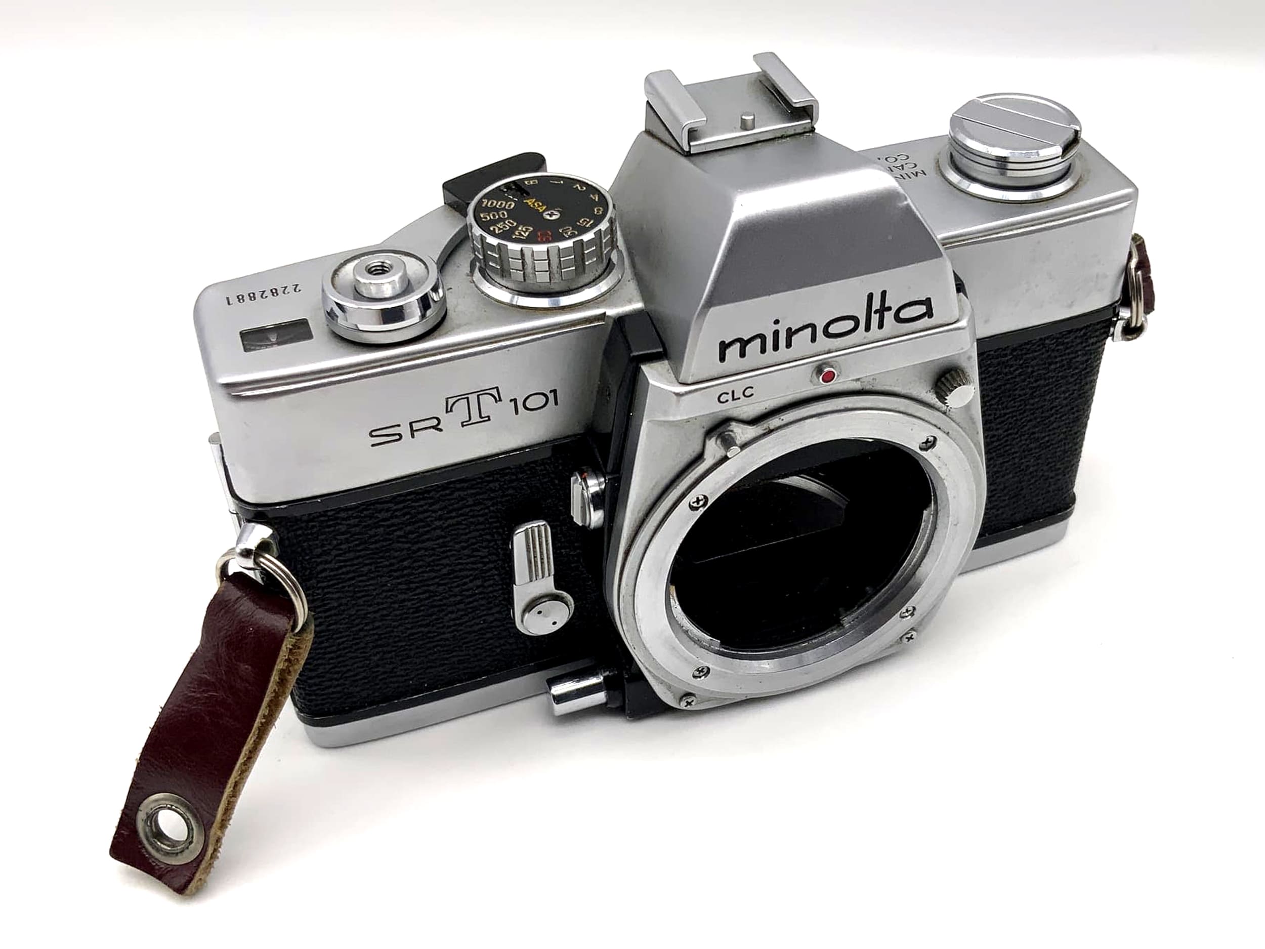 Minolta SRT 101 Spiegelreflexkamera 35mm analog SLR Body Gehäuse