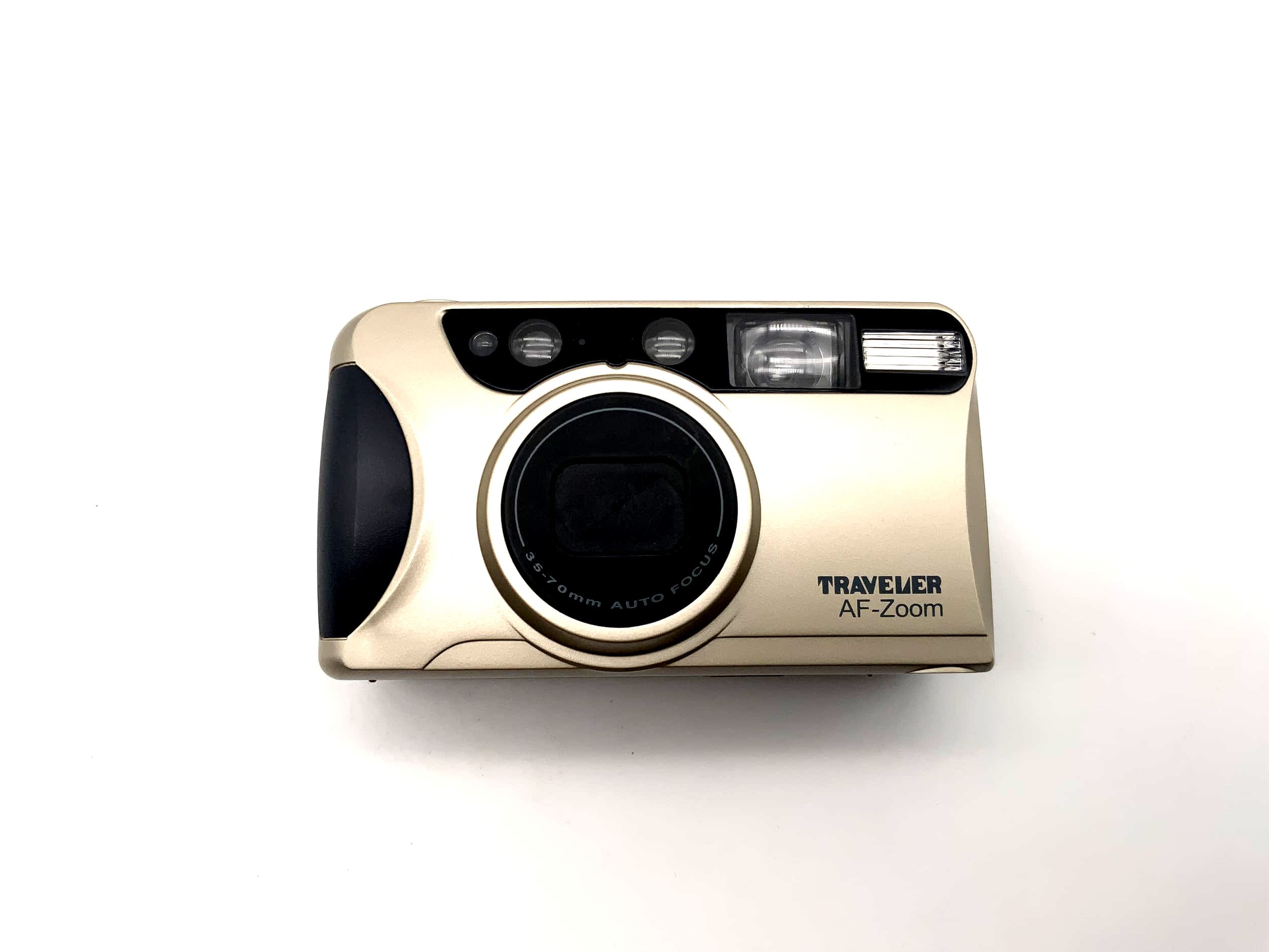 Traveler AF-Zoom Analogkamera Kompkatkamera 35mm Autofokus Point&Shoot