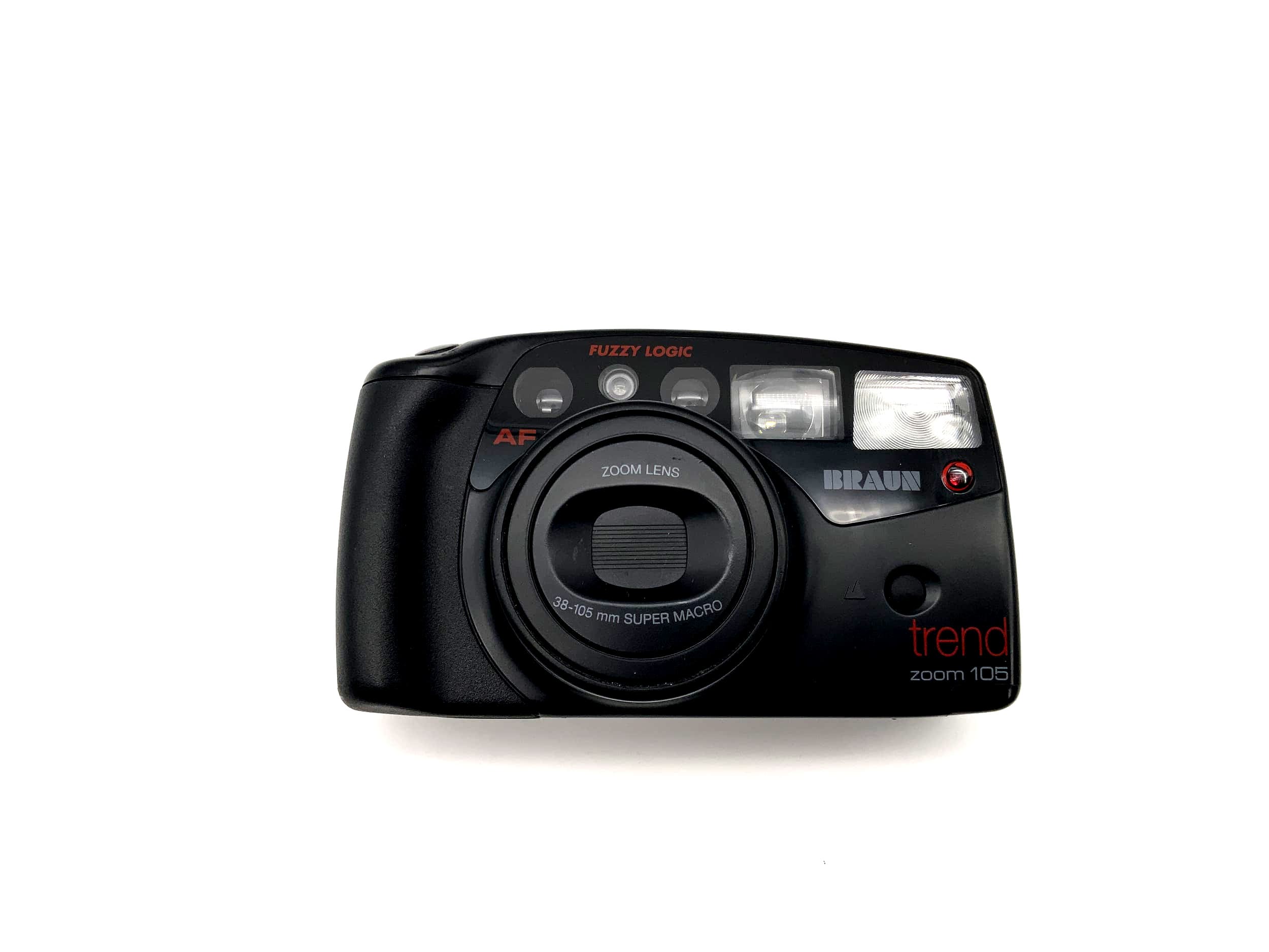 Braun Trend Zoom 105 Kompaktkamera Analogkamera 38-105mm Macro Autofokus AF 35mm