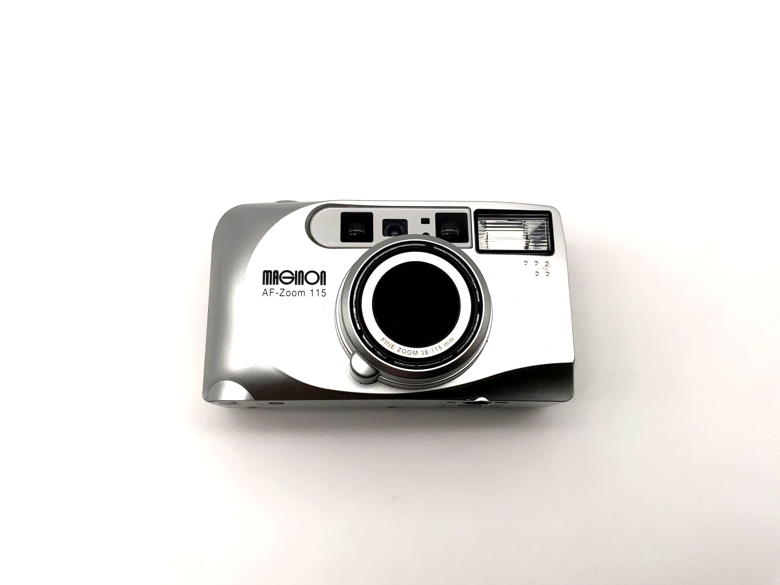 Maginon AF Zoom 115 Analogkamera Kompaktkamera Autofokus AF 35mm Point & Shoot