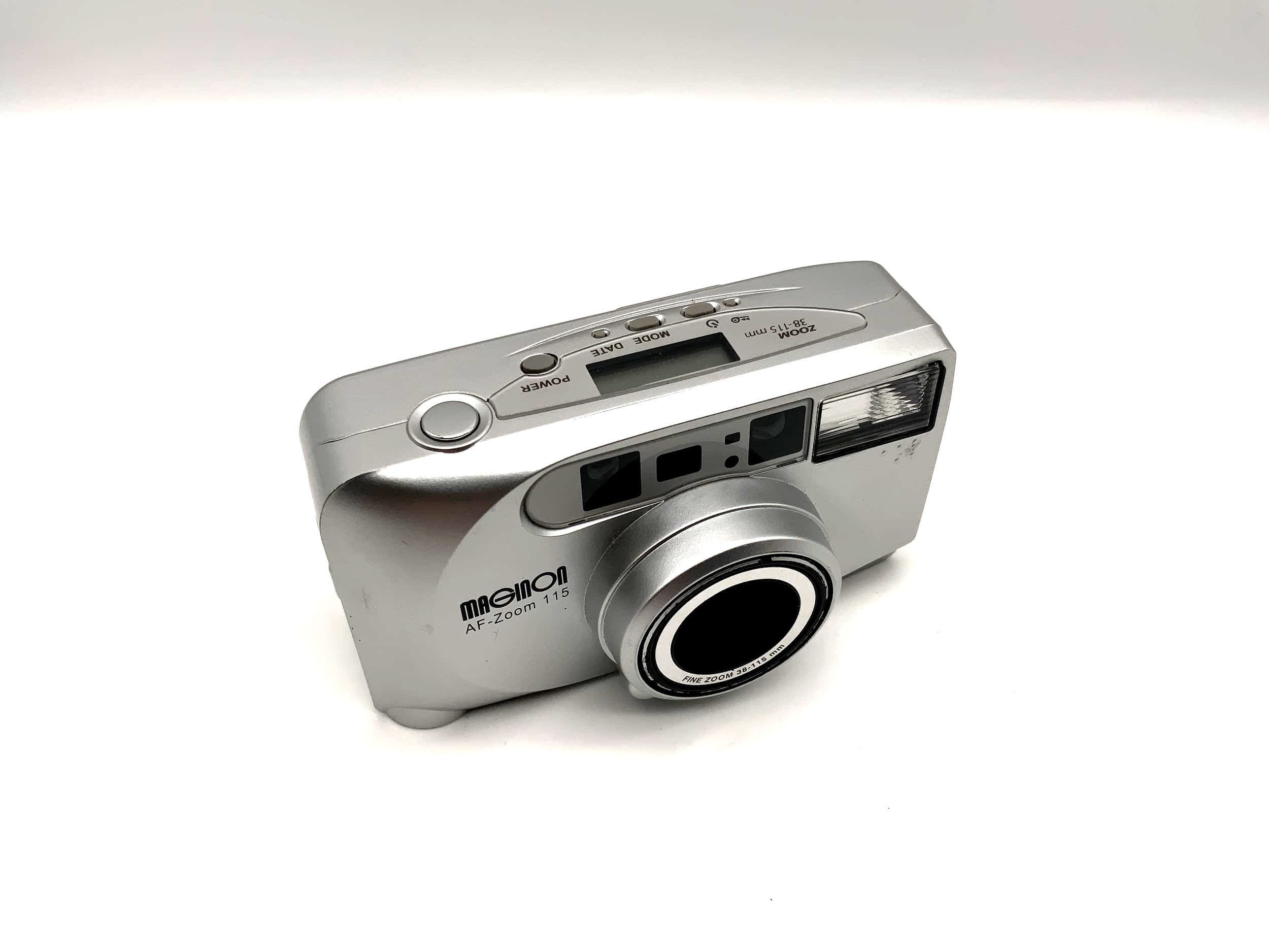 Maginon AF Zoom 115 Analogkamera Kompaktkamera Autofokus AF 35mm Point & Shoot