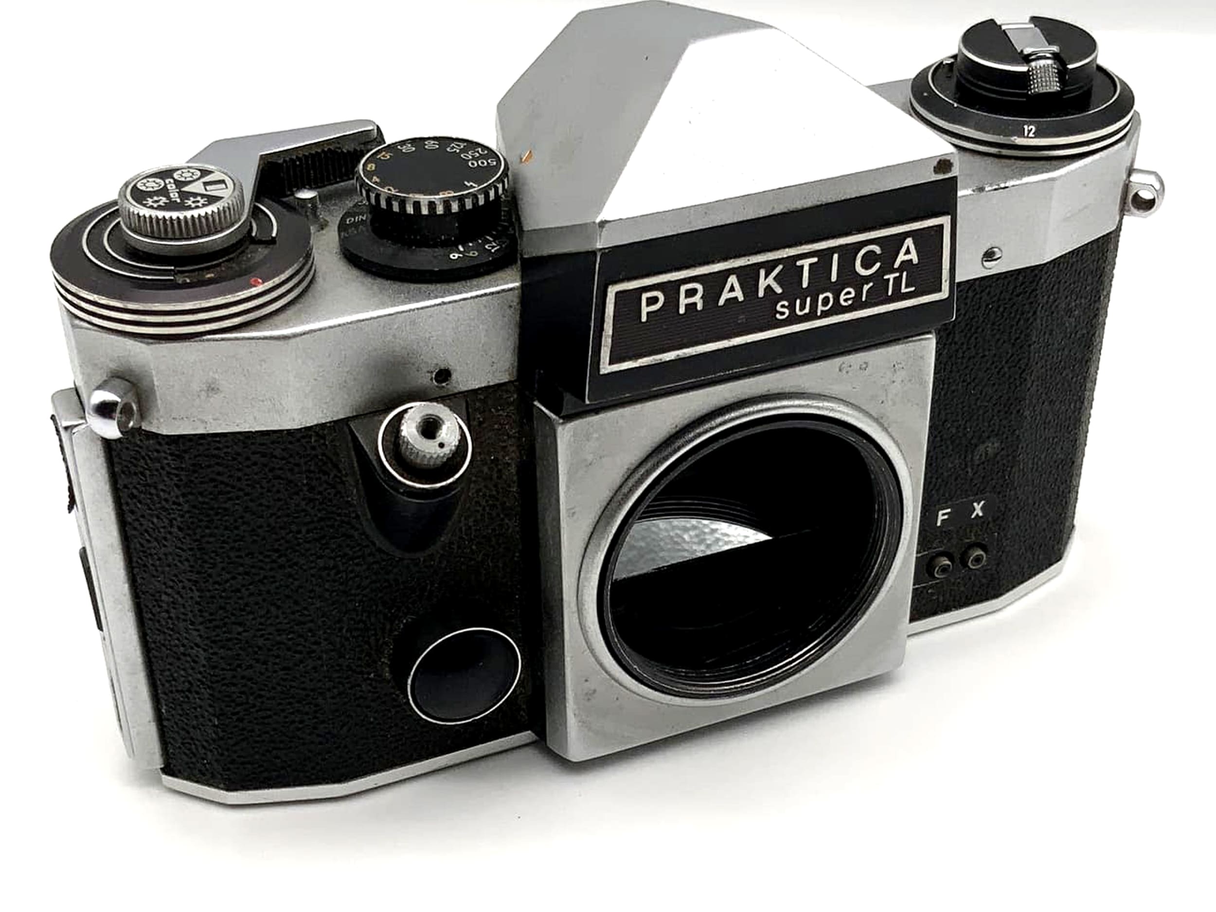 Practika super TL SLR Spiegelreflexkamera 35mm Analog Body Gehäuse