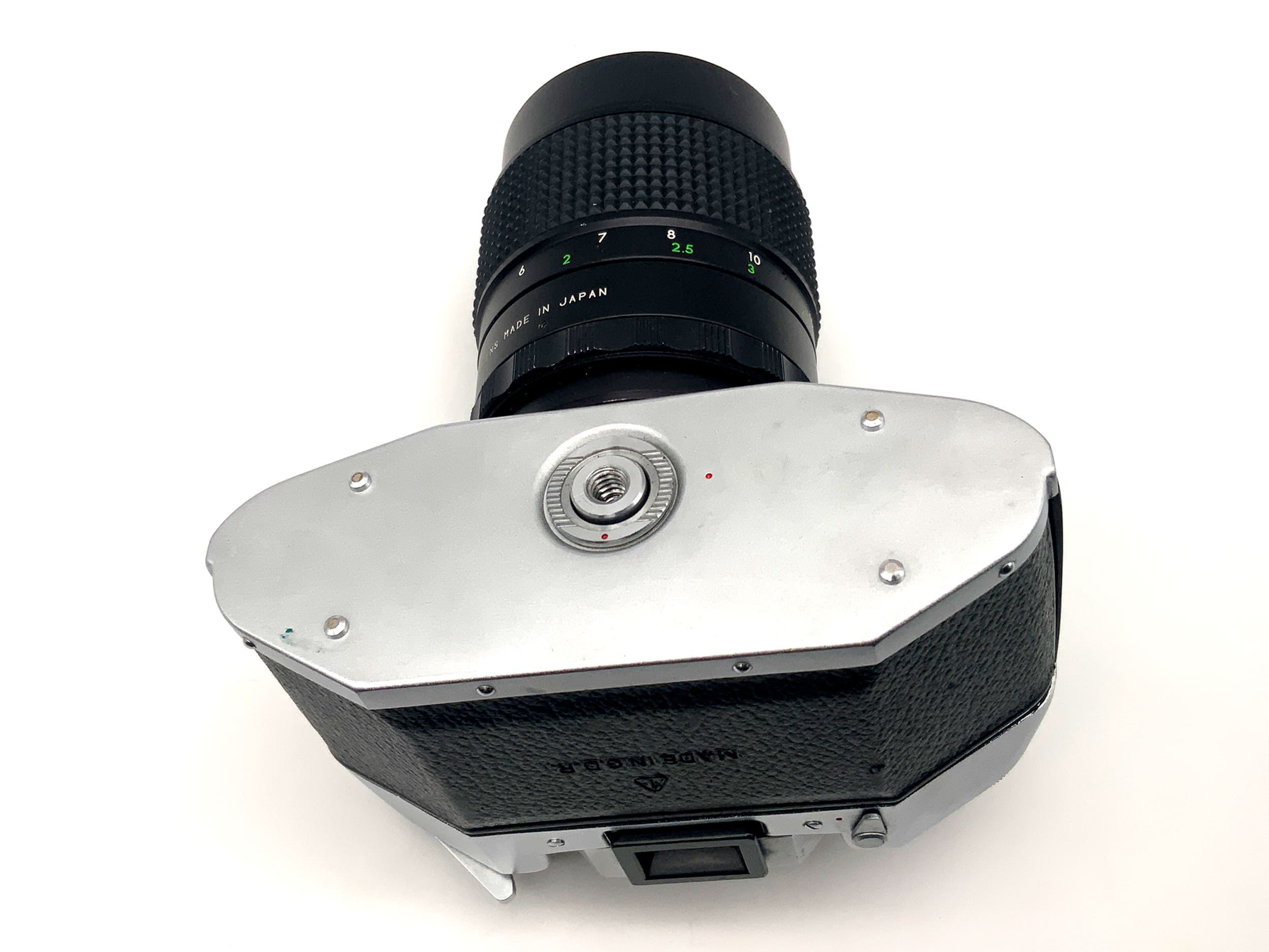 Exakta EXA 1b mit Porst Tele 2.8 135mm Spiegelreflexkamera 35mm analog