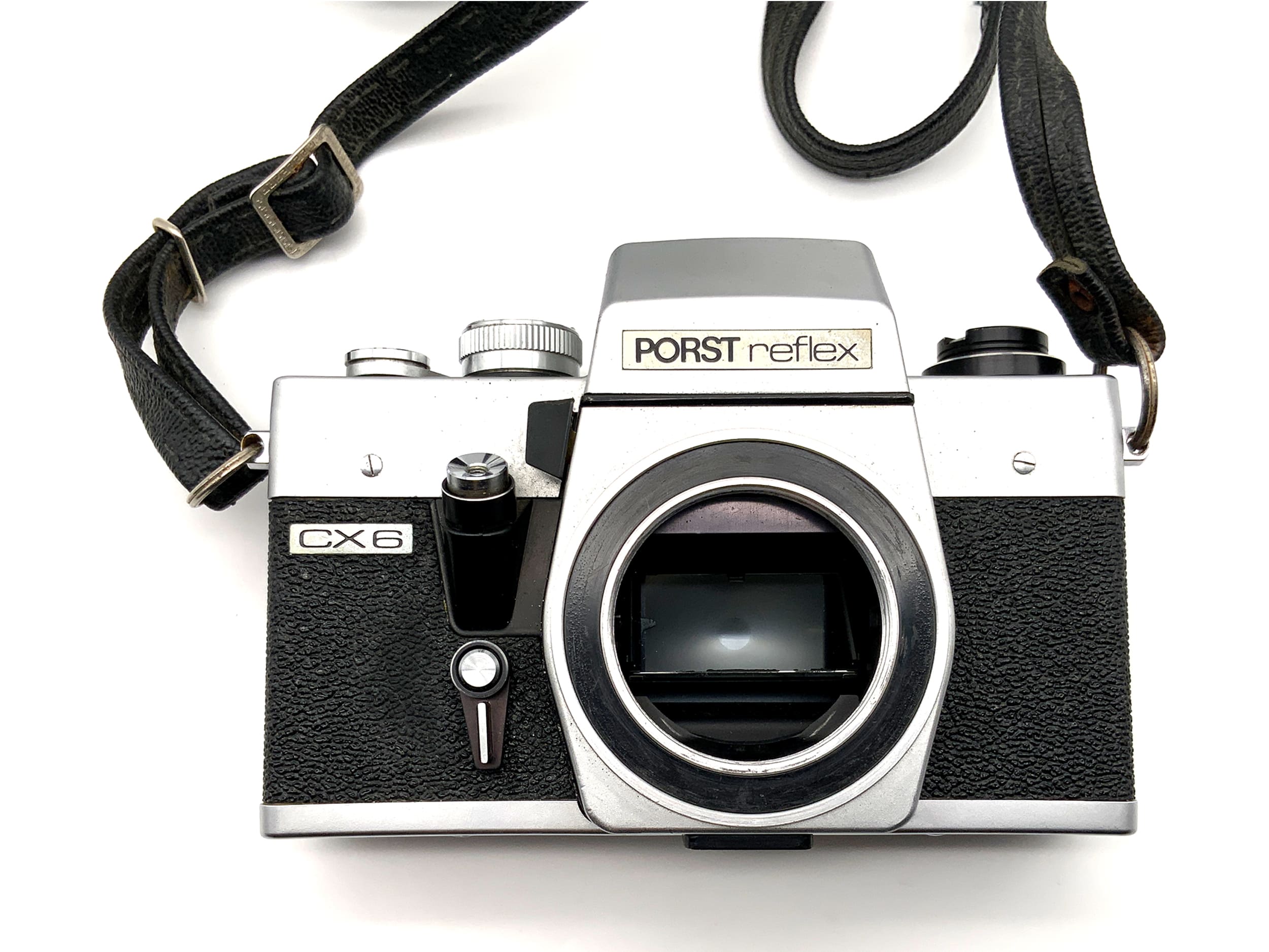 Porst reflex CX6 !Beli defekt! Body Gehäuse SLR analoge Spiegelreflexkamera 35mm