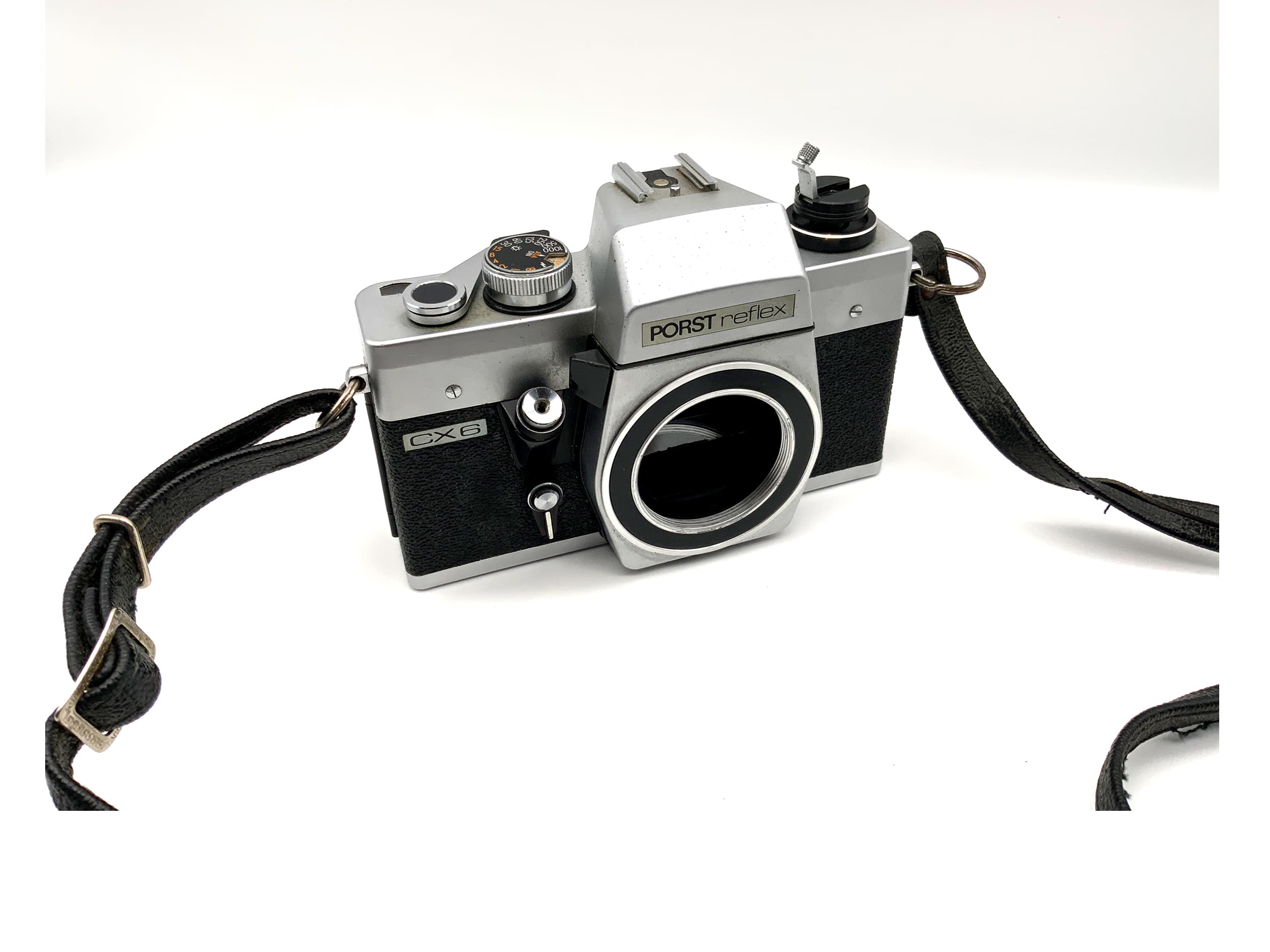 Porst reflex CX6 !Beli defekt! Body Gehäuse SLR analoge Spiegelreflexkamera 35mm