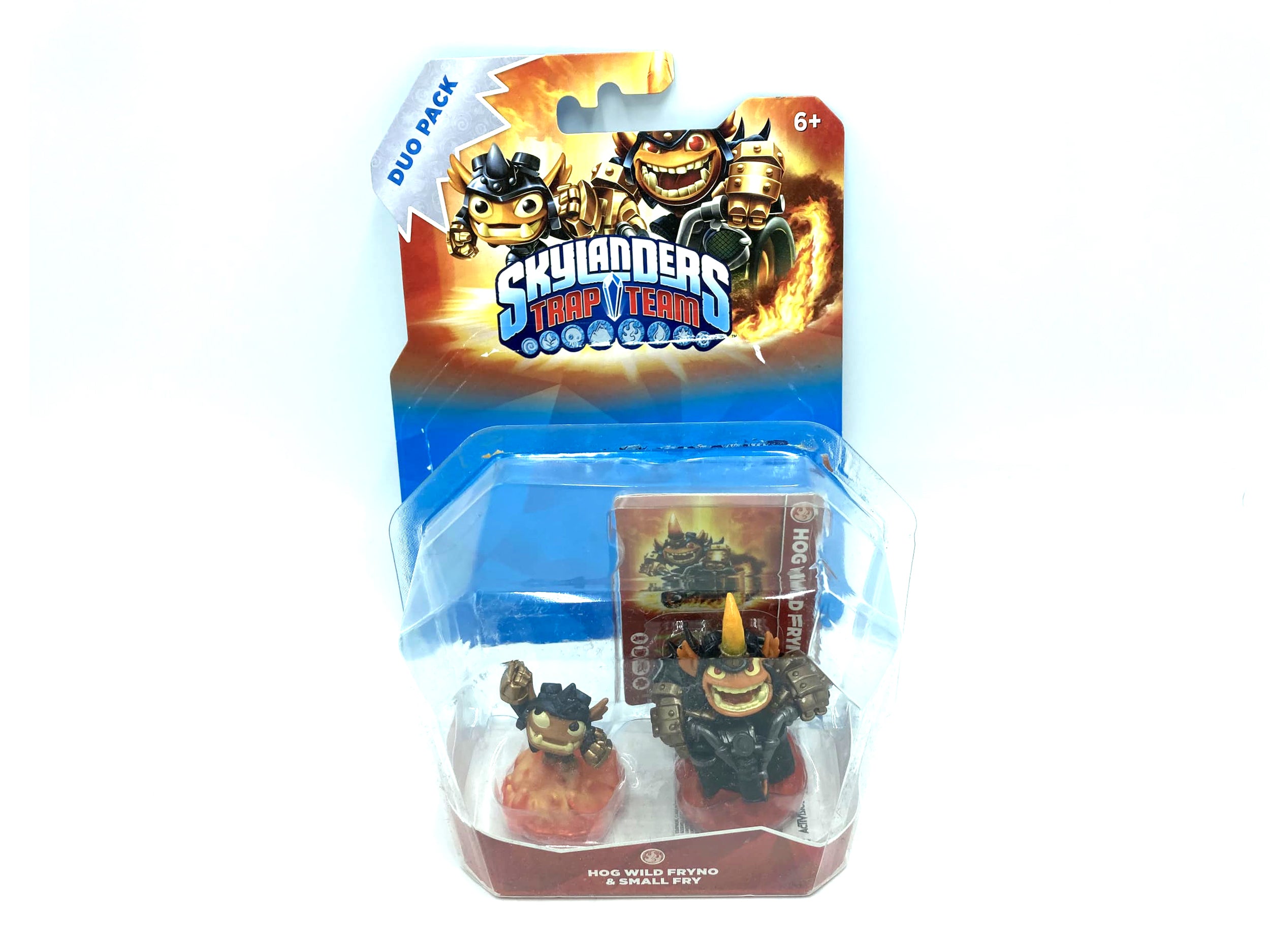 Skylanders Trap Team Hog Wild Fryno & Small Fry Duo Pack OVP beschädigt