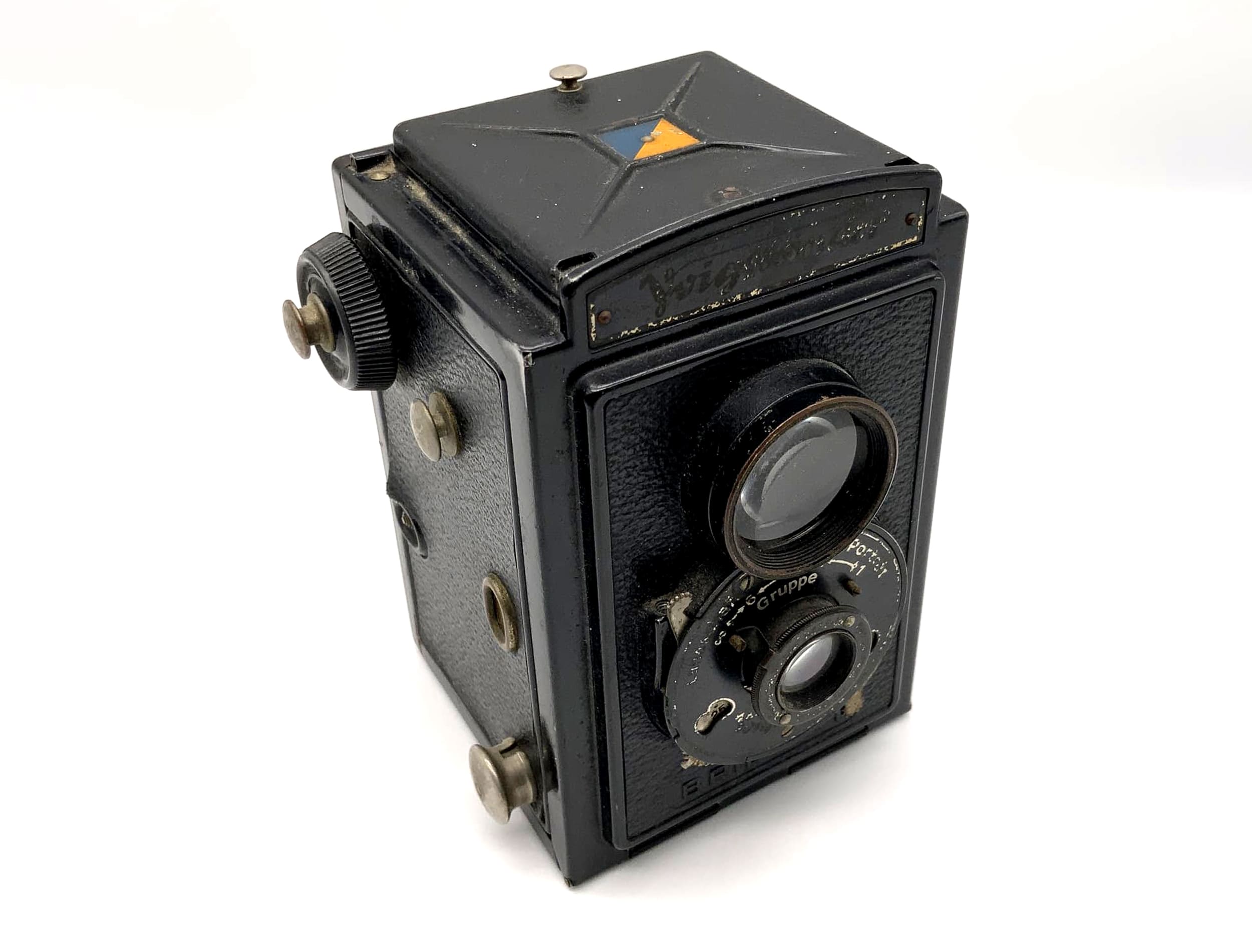 Voigtländer Brillant Anastigmat Voigtar 1:7,7 F=7,5cm TLR zweiäugig Analogkamera