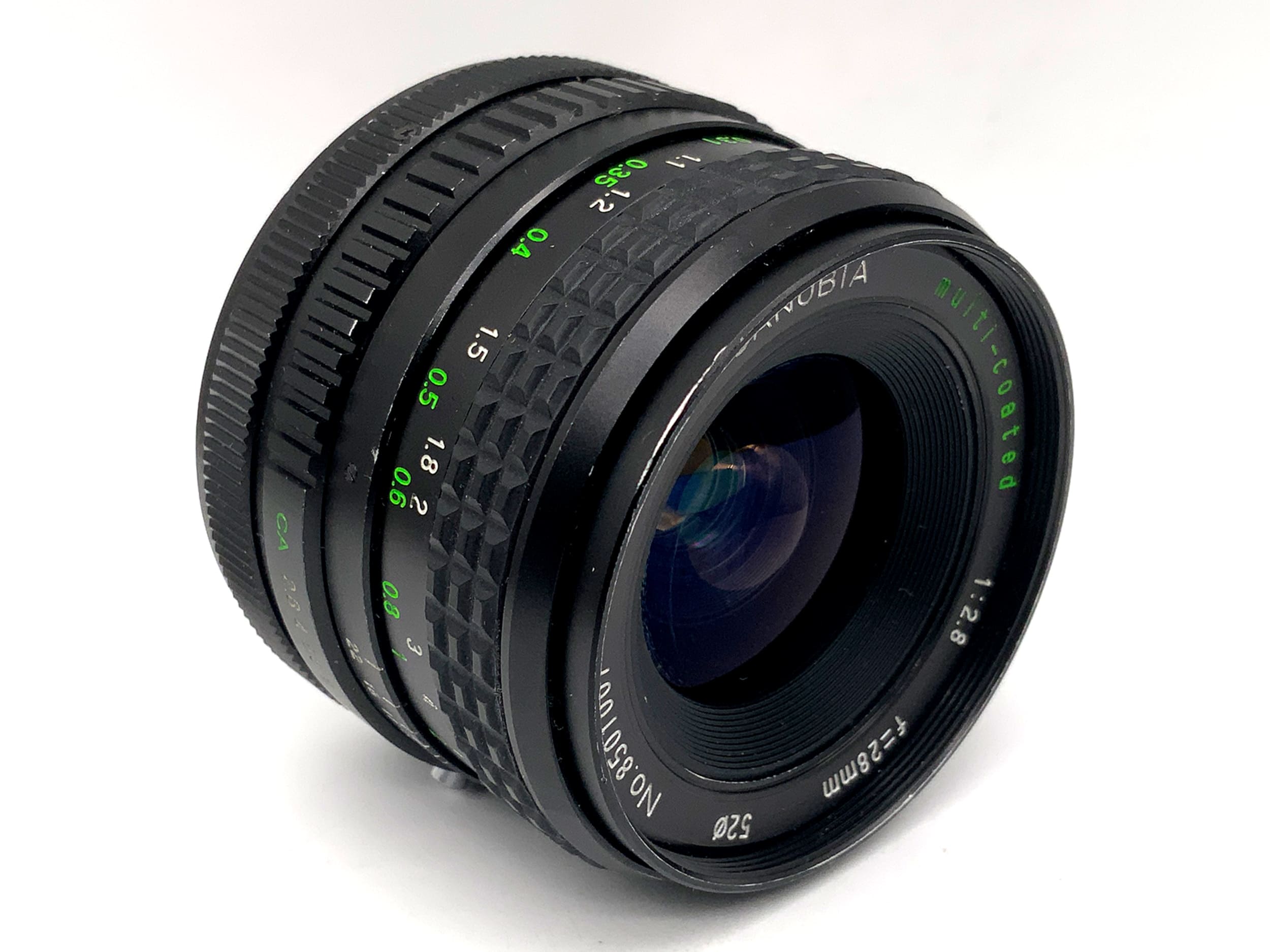 Danubia 28mm 1:2.8 Objektiv multi-coated Super Festbrennweite (Canon FD)