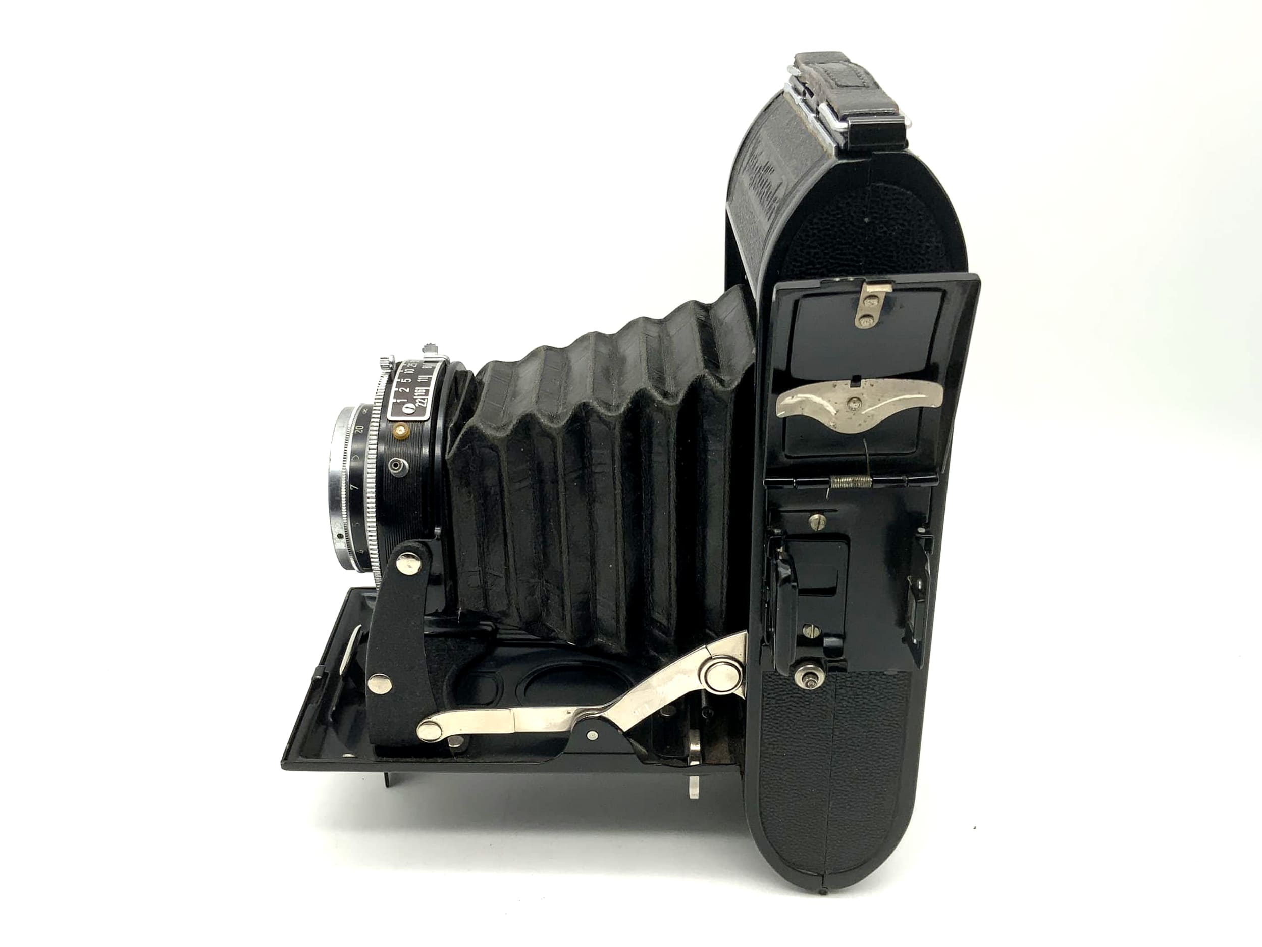 Voigtländer Bessa Klappkamera mit Vaskar 1:4.5/105 Prontor-S 6x9 Analogkamera