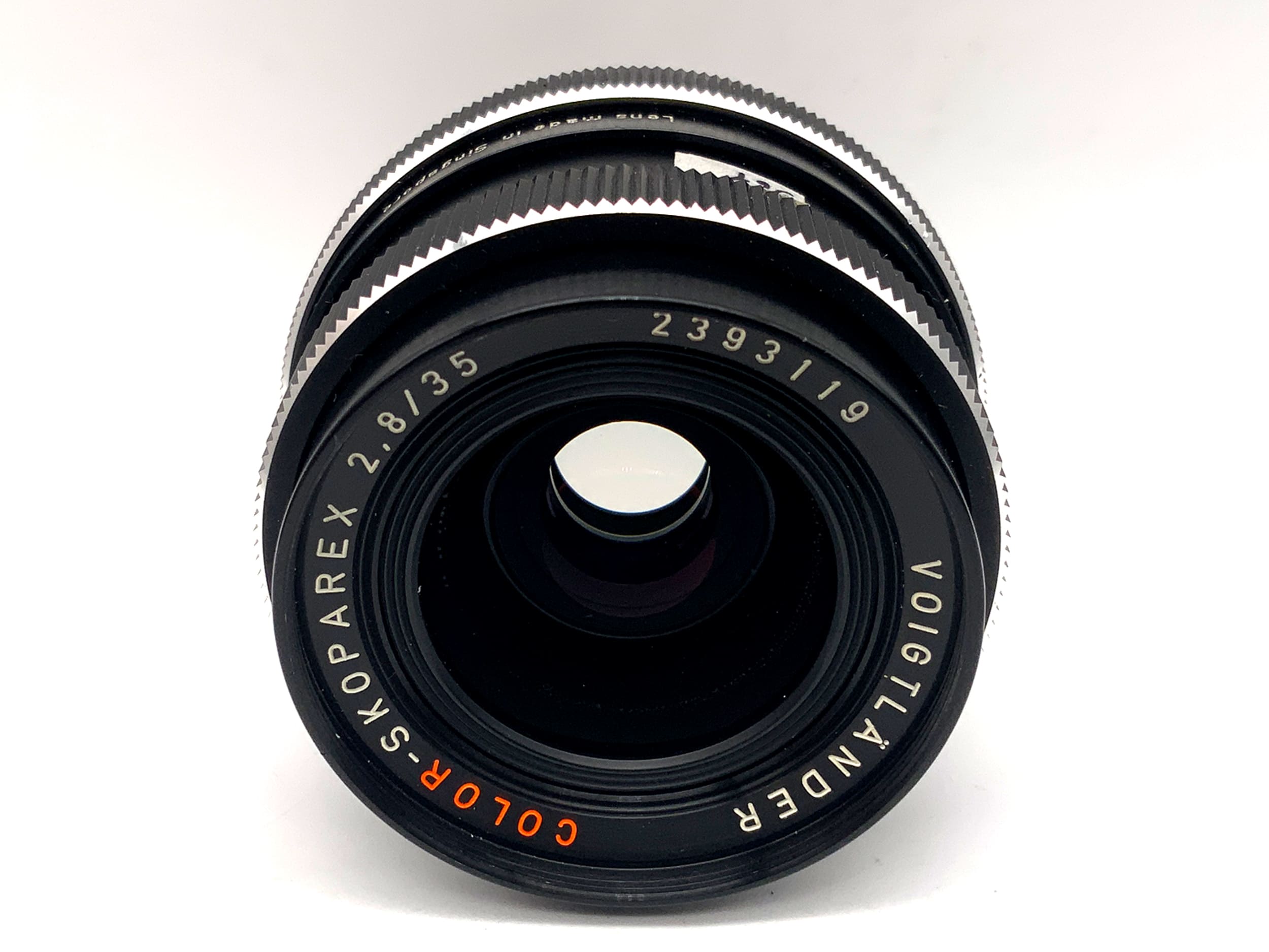 Voigtländer 35mm 1:2.8 Objektiv Color-Skoparex Festbrennweite (Rollei QBM)