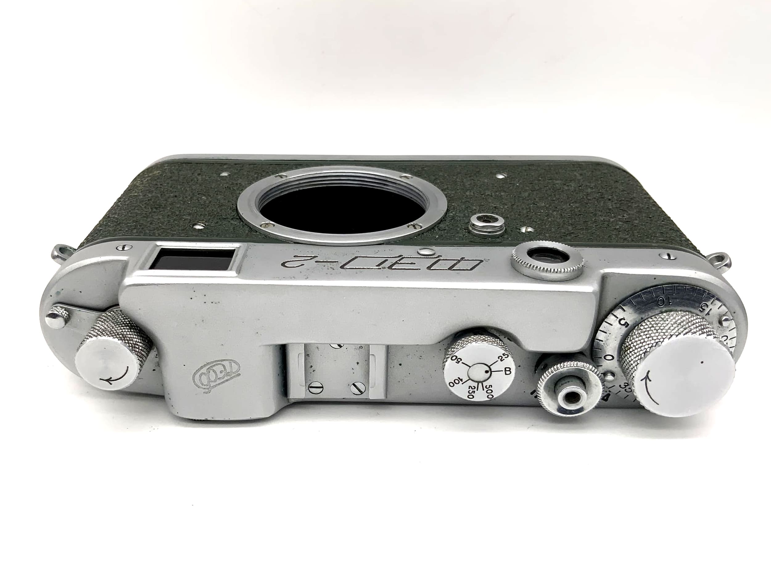 FED 2 Typ B Messsucherkamera grün Analogkamera Body Gehäuse Sucherkamera (M39)